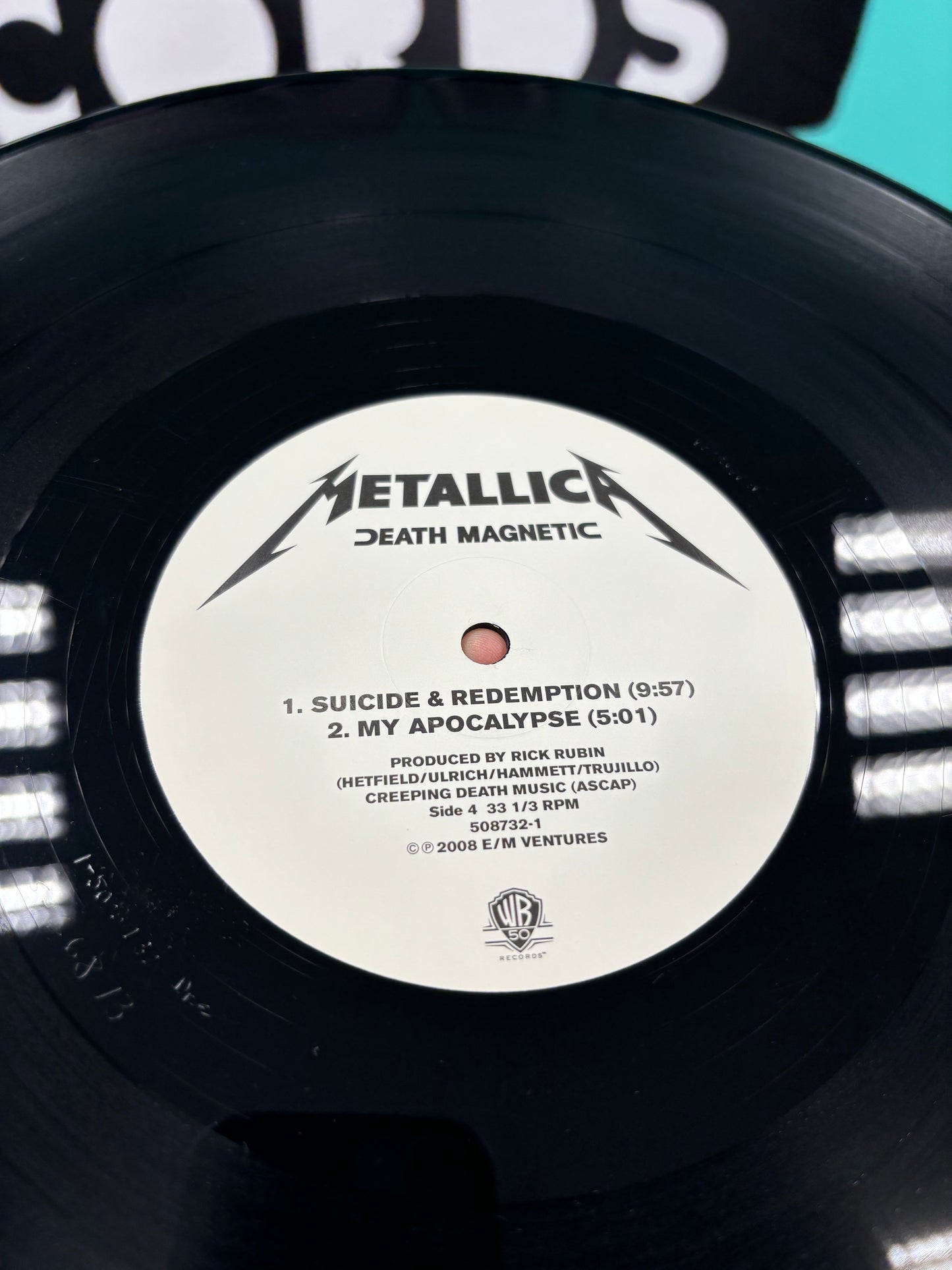 HULLU VARASTOALE -20%‼️‼️‼️Metallica: Death Magnetic, 2LP, gatefold, 1st pressing, Warner Bros. Records, US 2008