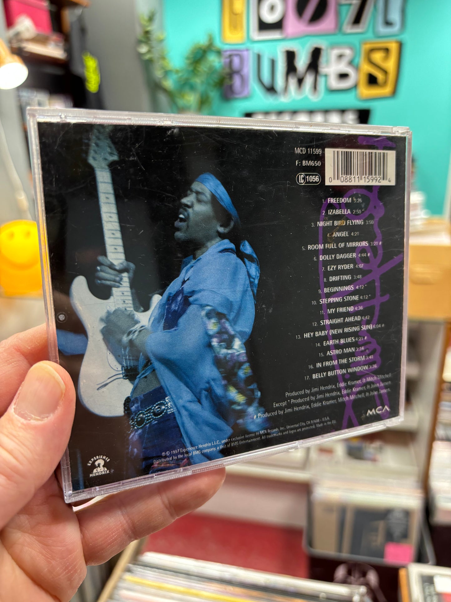 Jimi Hendrix: First Rays Of The New Rising Sun, CD, remastered, compilation, Europe 1997