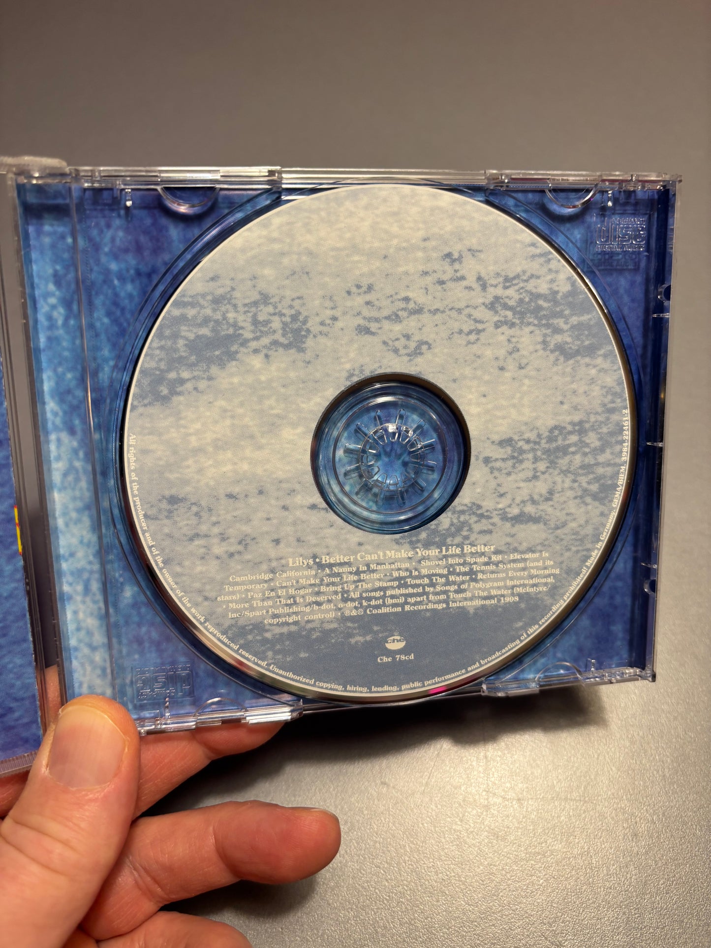 Lilys: Better Can’t Make Your Life Better, CD, reissue, ché, Europe 1998