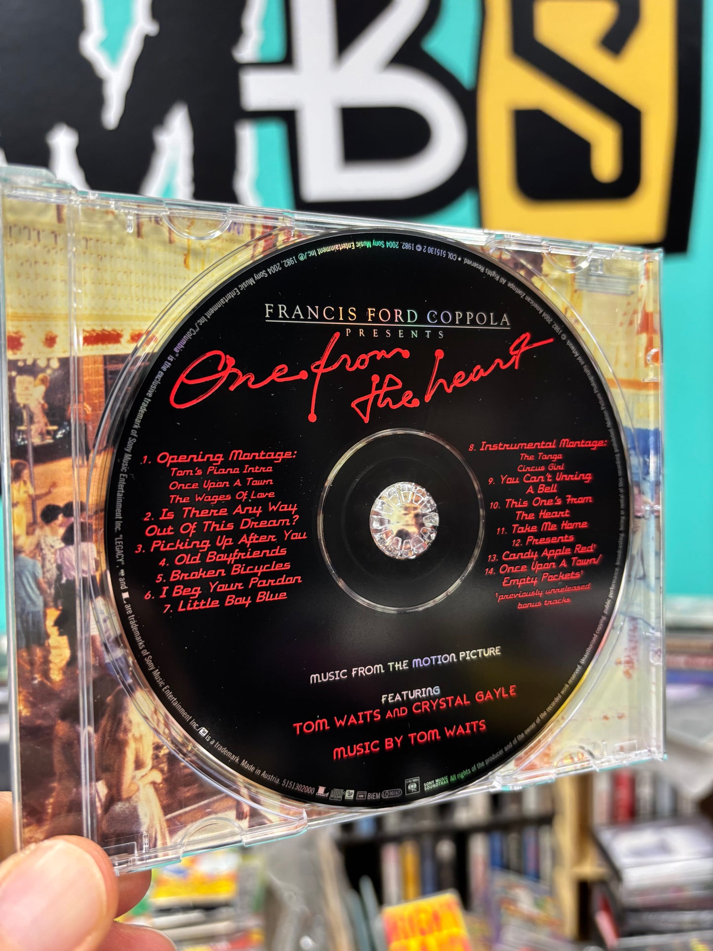 Tom Waits - One From The Heart (Music From The Motion Picture), reissue, remastered, enhanced, Legacy, Columbia, Sony Music Soundtrax, UK & Europe 2004