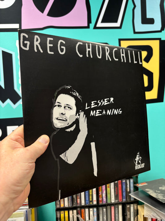 Greg Churchill: Lesser Meaning, 12inch, Only official pressing, Gung Ho! Recordings, UK 2006