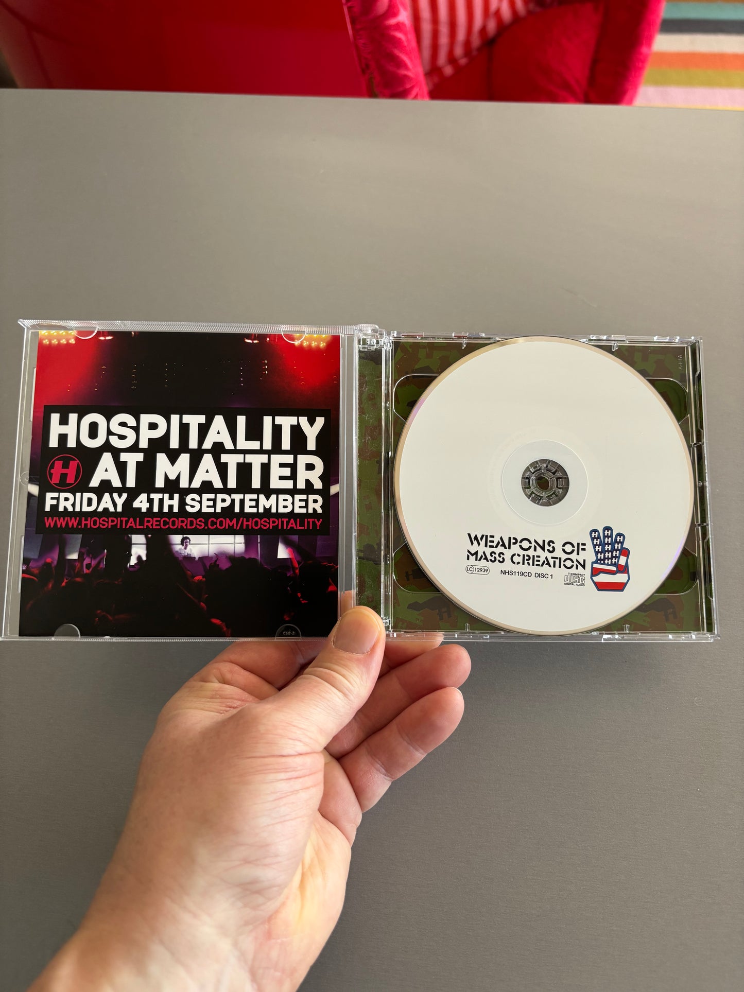 Weapons Of Mass Creation 3, 2CD, Only official CD pressing, compilation + mixed, Hospital Records, UK 2007