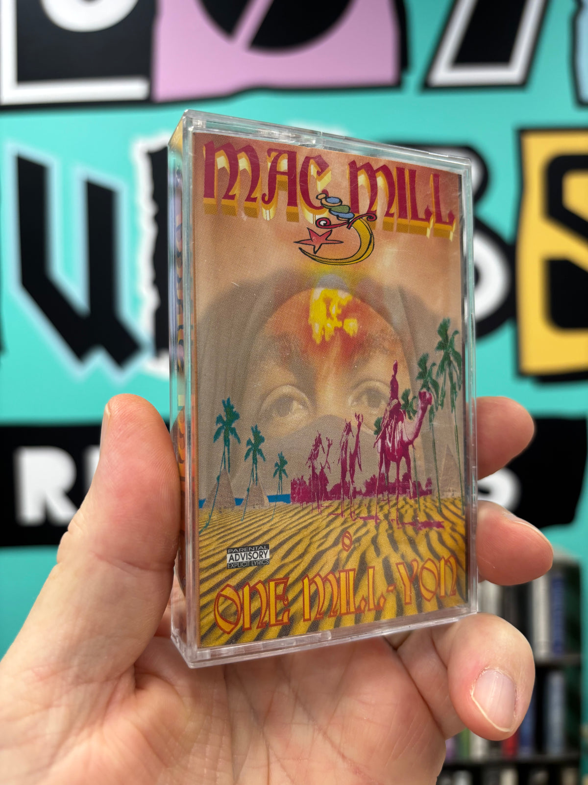 Mac Mill: One Mill-Yon, cassette EP, 1st pressing, Only cassette pressing, In-A-Minute Records, US 1995