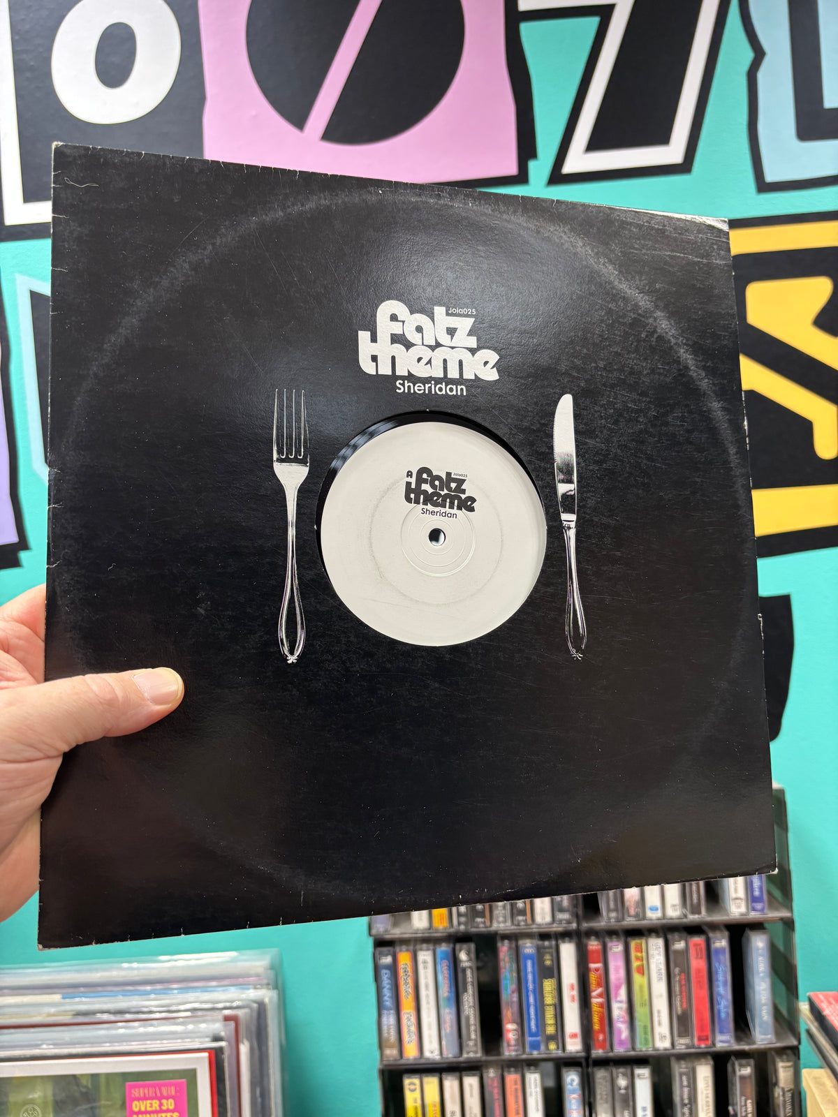 Sheridan: Fatz Theme/Flycker, 12inch, 1st pressing, Joia Records, Sweden 2006