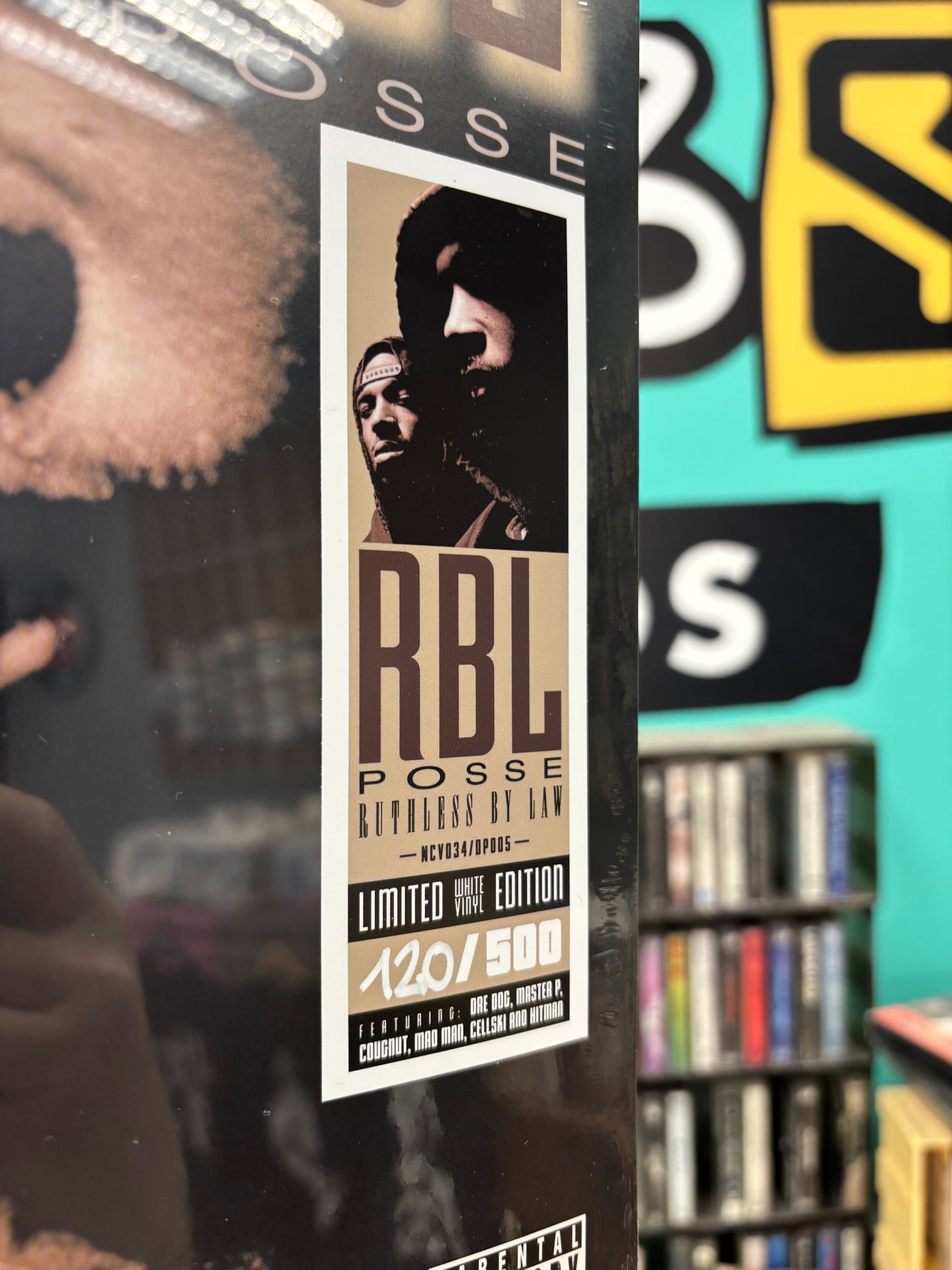 RBL Posse: Ruthless By Law, 2LP, gatefold, reissue, remastered especially for vinyl, Limited Edition, Hand Numbered, white vinyls, The Rightway Productions, NorthCyde Vinyl, Dead Press Records, Europe 2026
