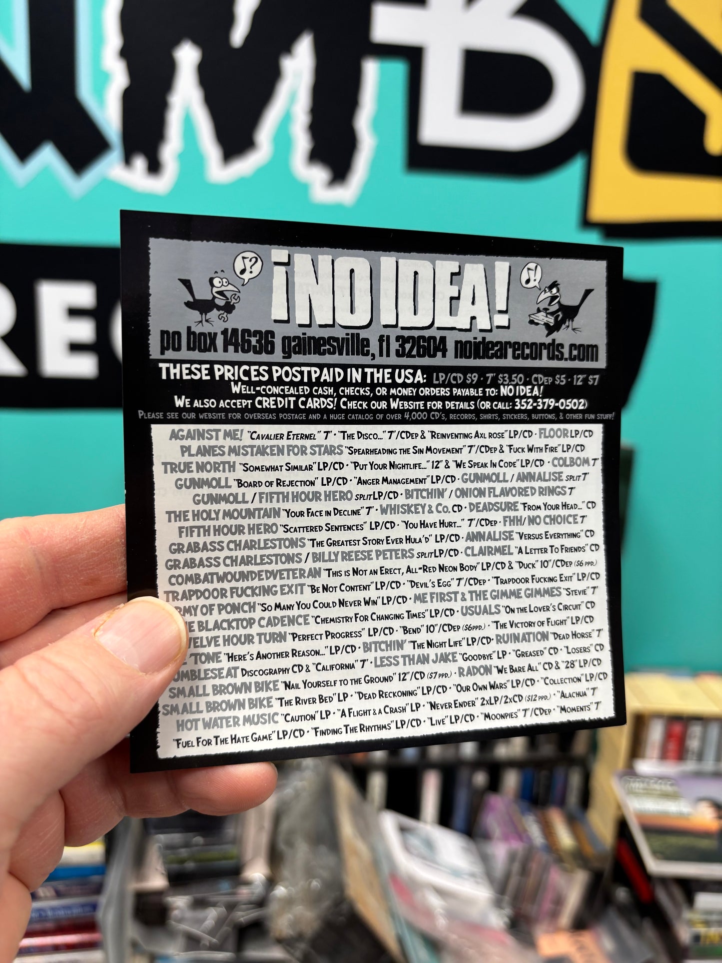 Trapdoor Fucking Exit: Be Not Content, CD, Only CD pressing, No Idea Records, US 2004