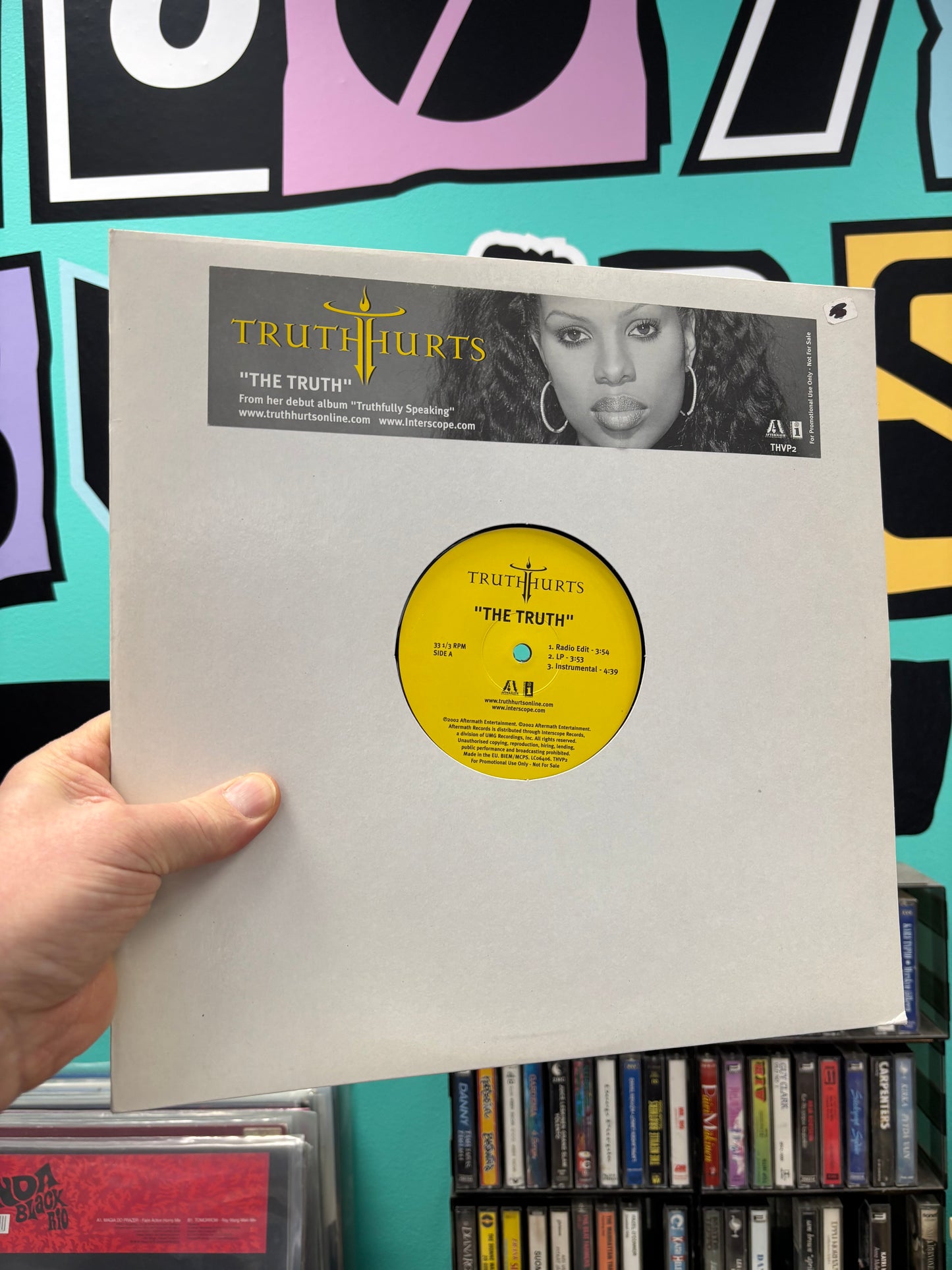 Truth Hurts: The Truth, 12inch, promo, Interscope Records, Aftermath Records, Europe 2002
