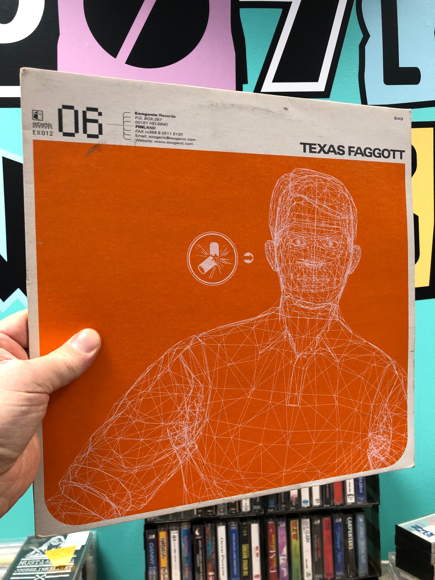 Texas Faggott: Back to Mad EP, Finland 2000