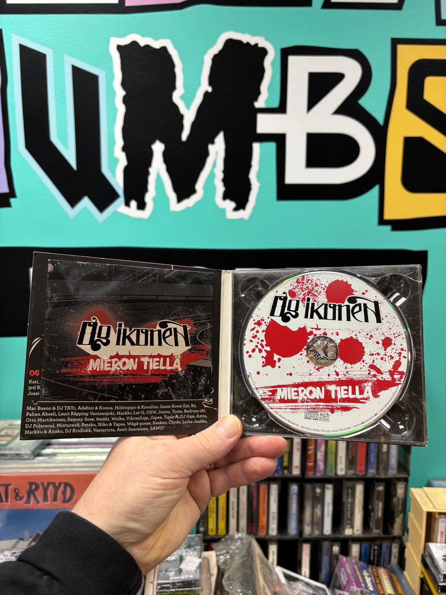 OG Ikonen: Mieron Tiellä, CD, 1st pressing, Only CD pressing, 3rd Rail Music, Finland 2009