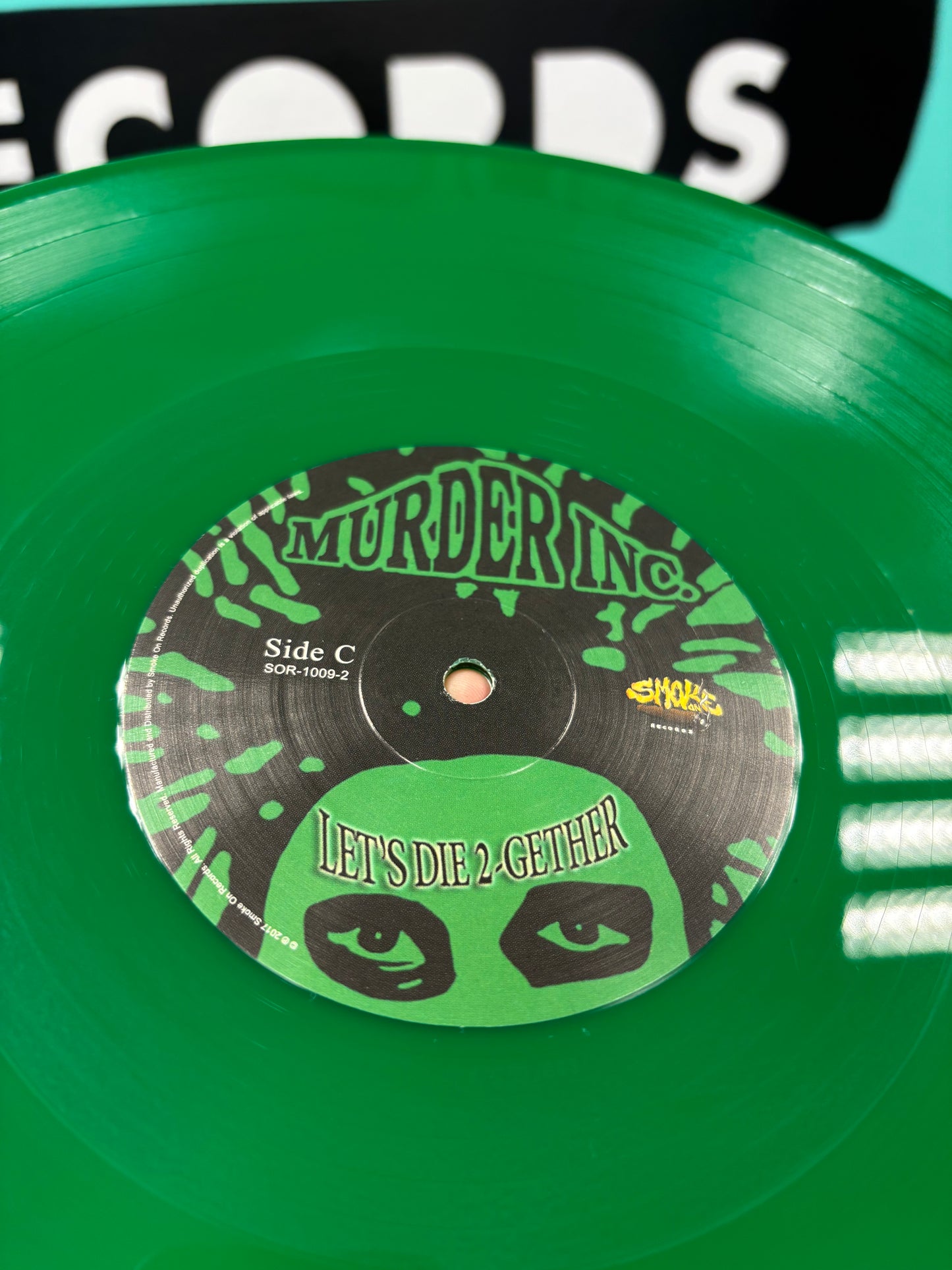 Murder Inc. : Let’s Die 2-Gether, reissue, 2LP, Limited Edition, Numbered, Green, Smoke On Records, Germany 2017