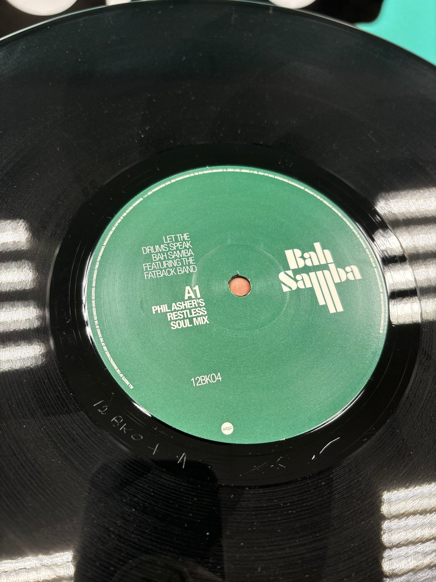 Bah Samba Featuring The Fatback Band: Let The Drums Speak, 12inch, Only pressing, BKO Productions Ltd., UK 2005