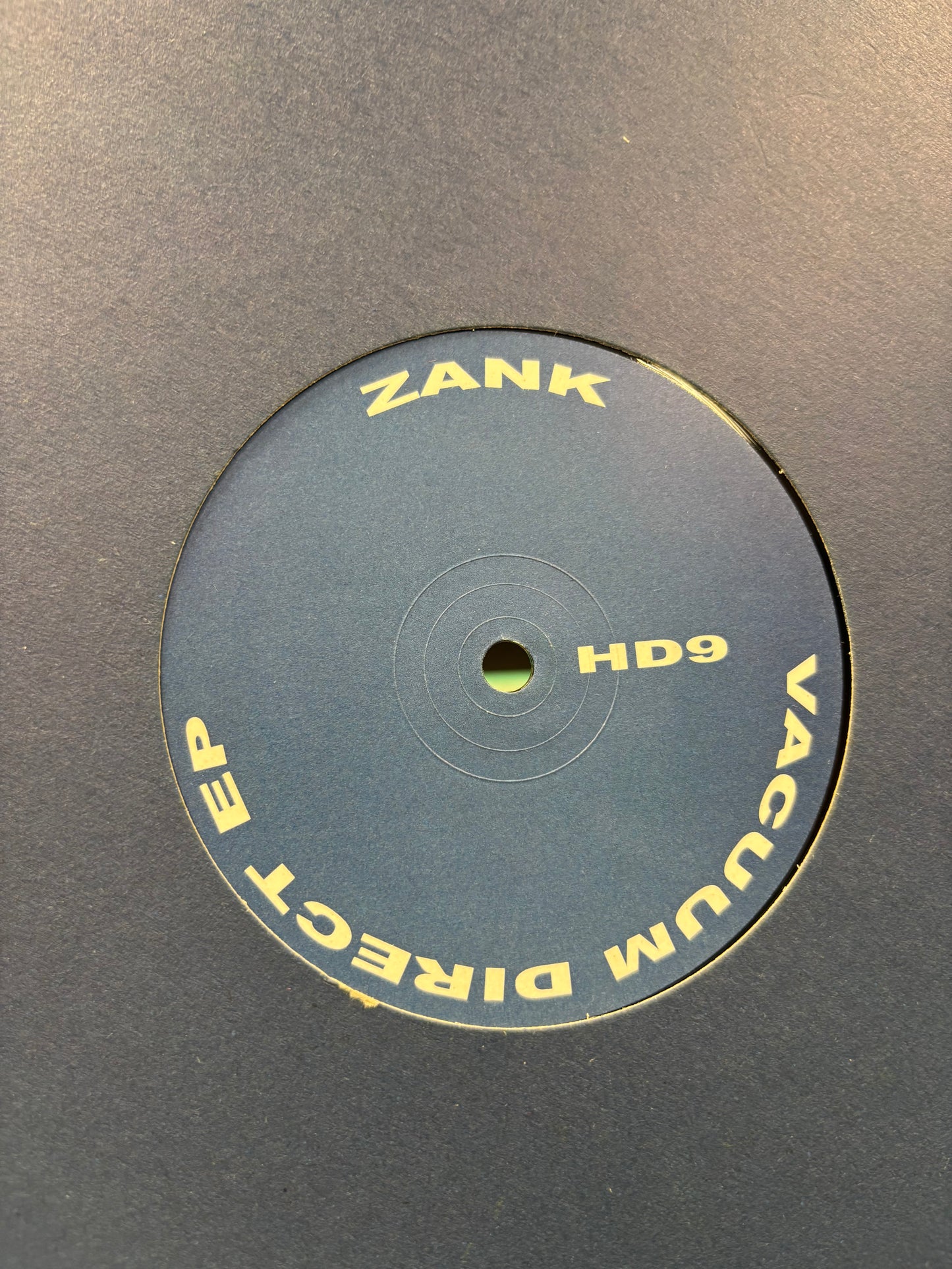 Zank: Vacuum Direct EP, 12inch, Only official pressing, Housedust, Japan 1999