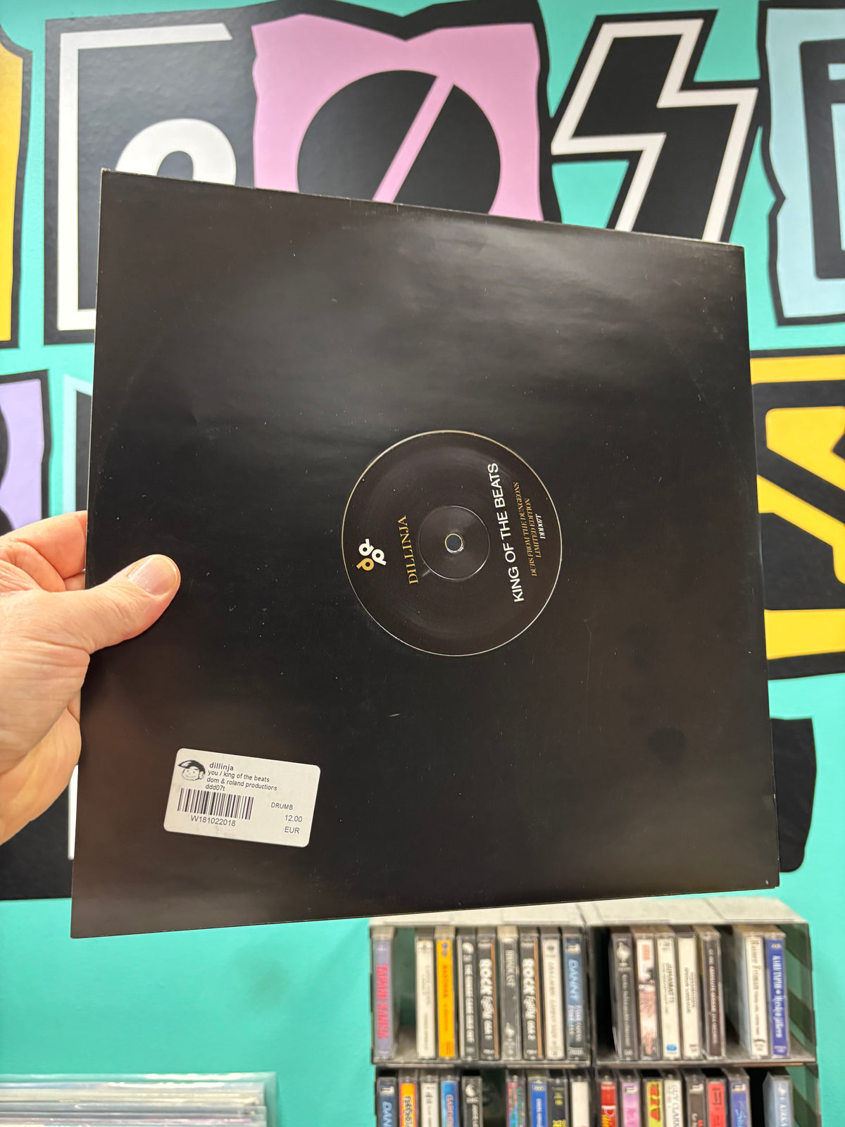Dillinja: You/King Of The Beats, 12inch, Only pressing, Limited Edition, Gold, Dom & Roland Productions, UK 2018
