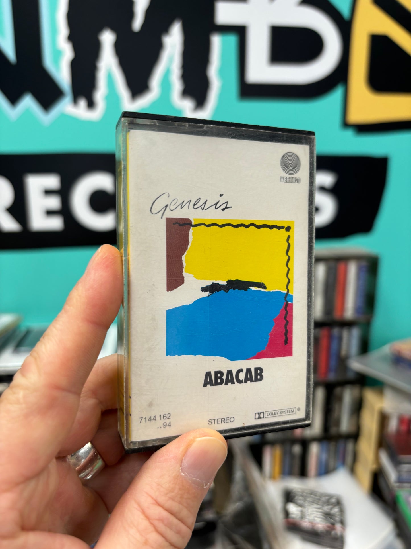 Genesis: Abacab, C-cassette, Original pressing, Vertigo, Germany 1981