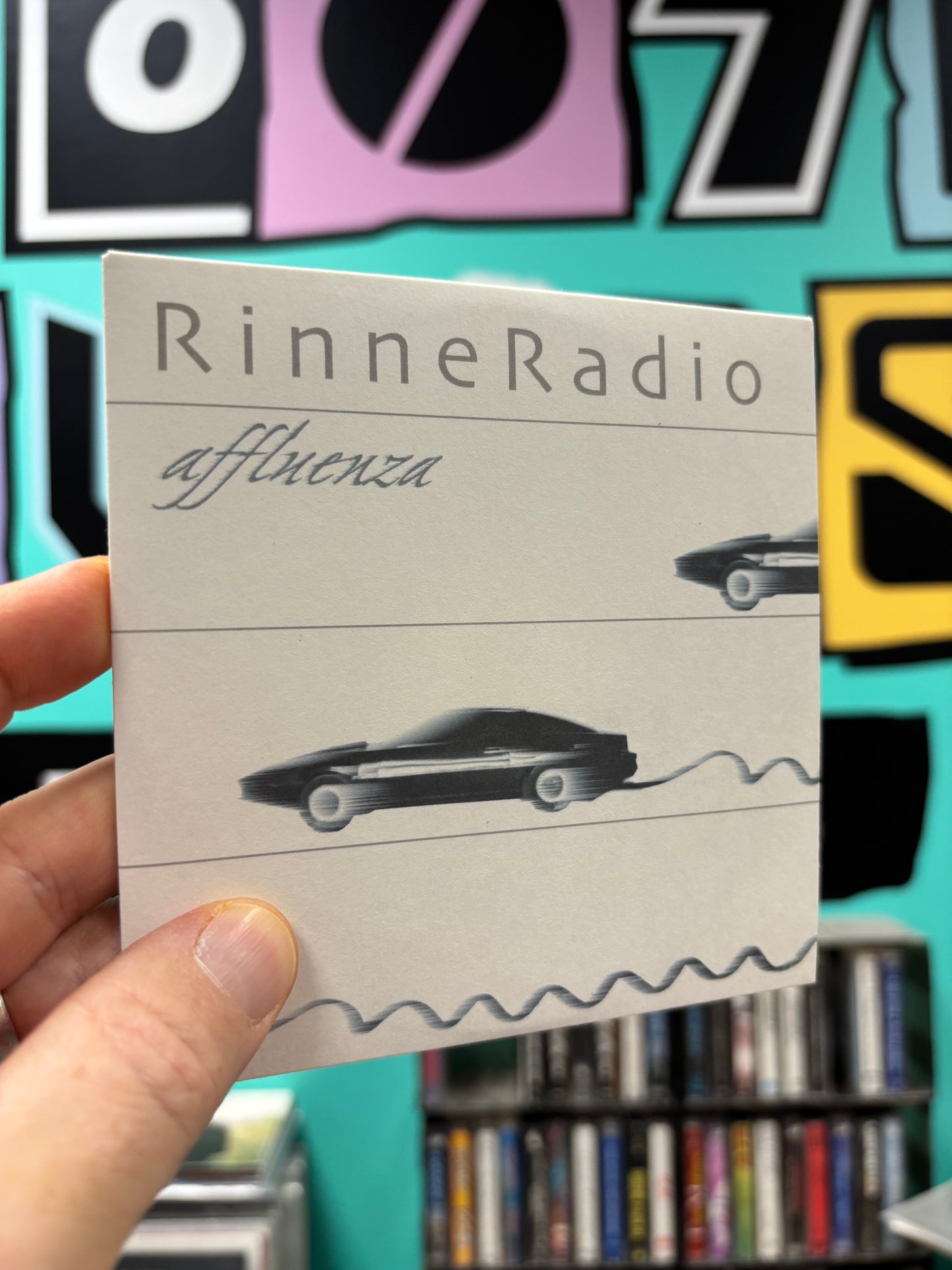 RinneRadio: Affluenza, CD, single, Only pressing, Rockadillo Records, Finland 2001
