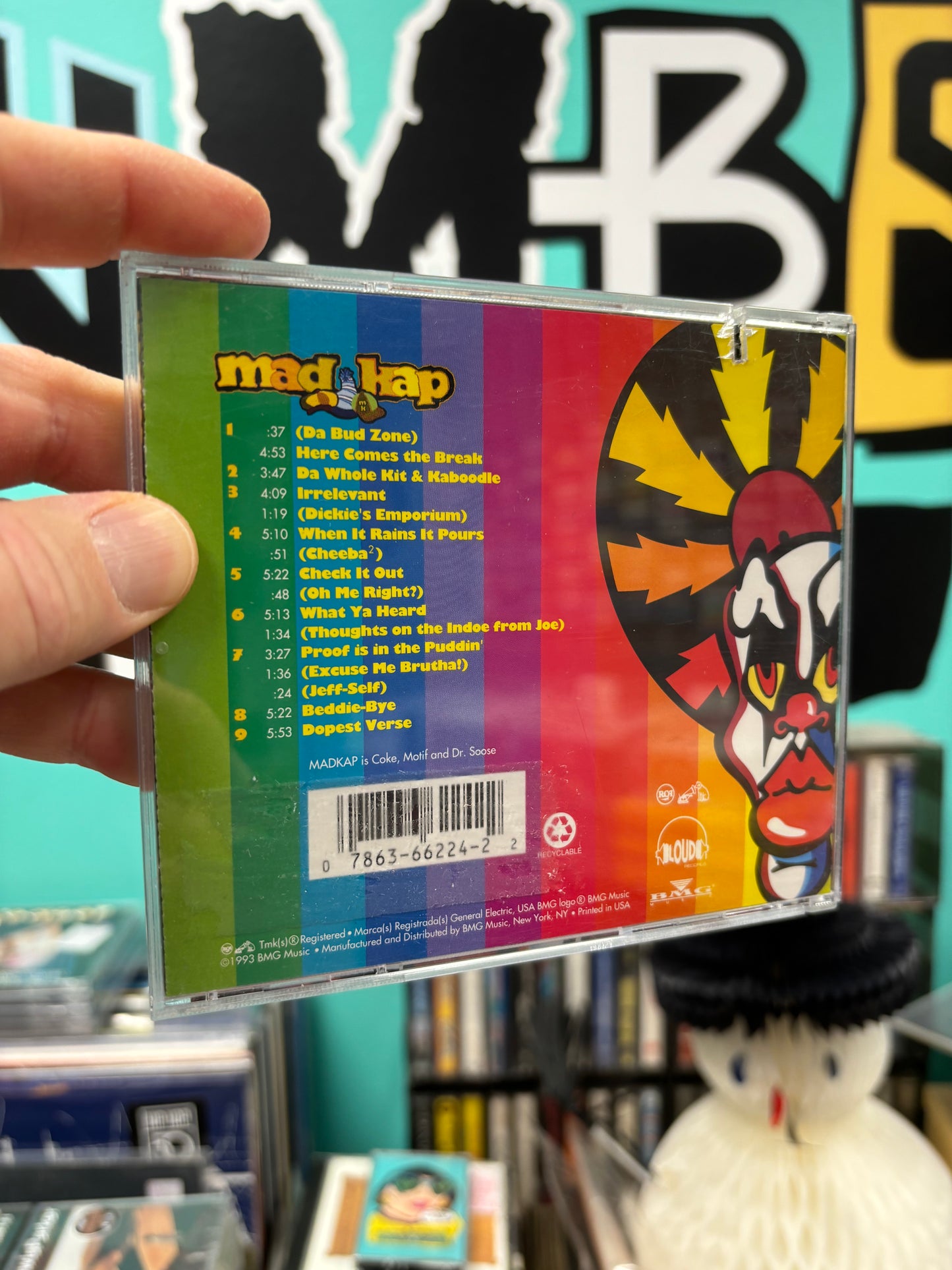 Mad Kap: Look Ma Duke, No Hands, CD, OG, US 1993