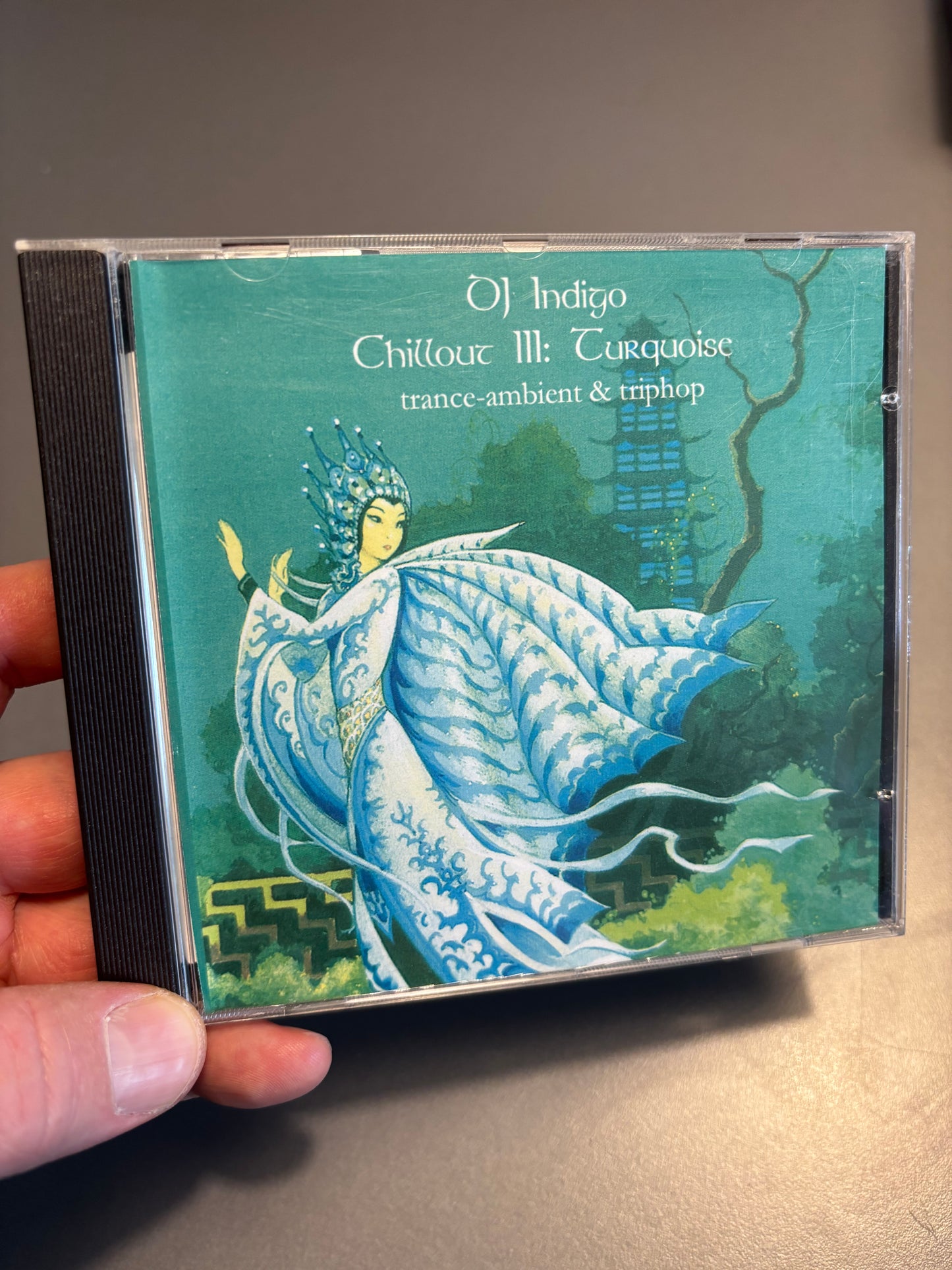 DJ Indigo: Chillout III - Turquoise, trance-ambient & triphop, CDr, Mixed, Only pressing, Self-Released, Finland 90’s?