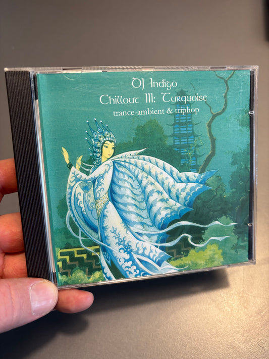 DJ Indigo: Chillout III - Turquoise, trance-ambient & triphop, CDr, Mixed, Only pressing, Self-Released, Finland 90’s?
