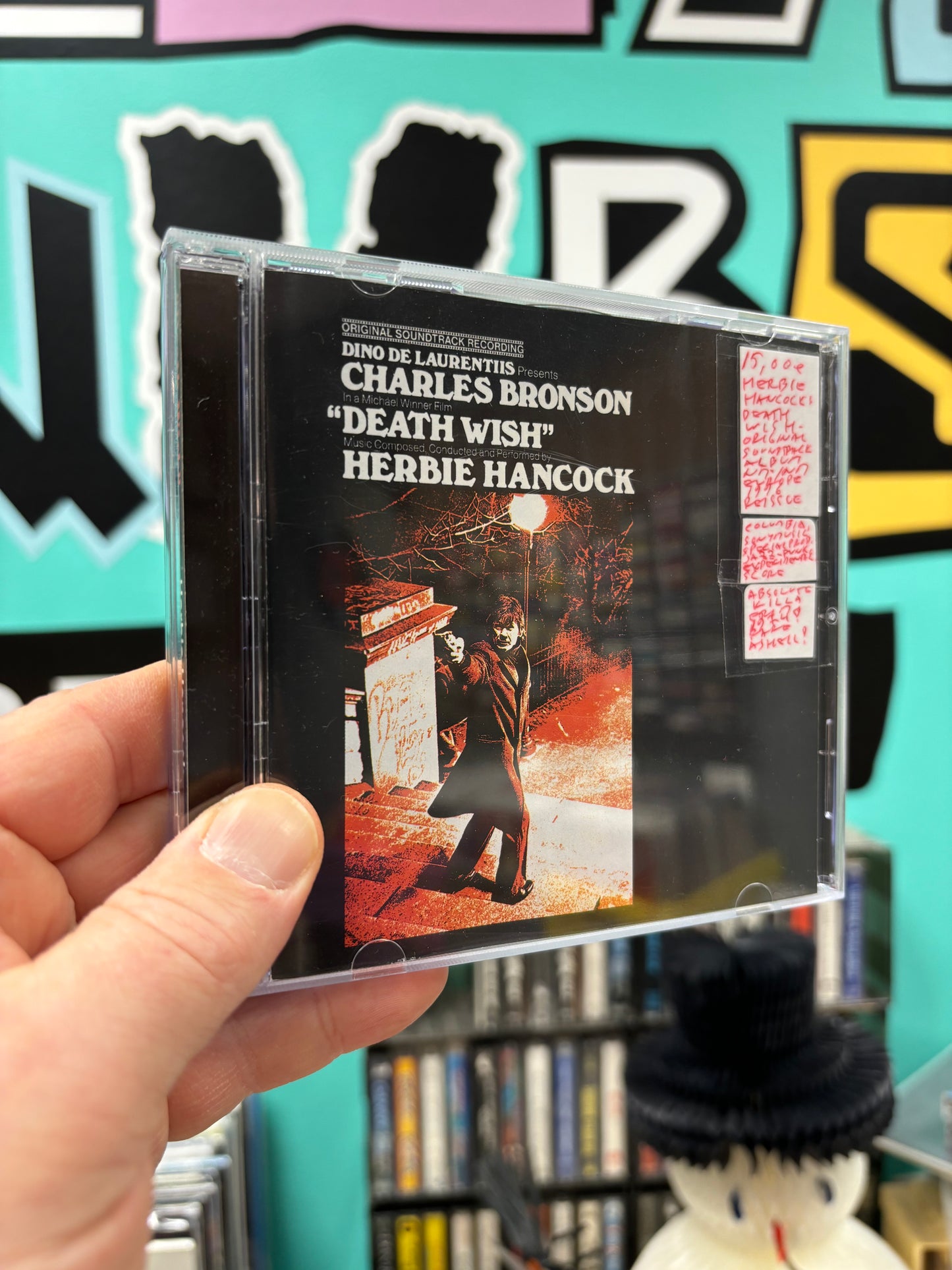 Herbie Hancock - Death Wish: Original Soundtrack Album, CD, reissue, Europe 1996