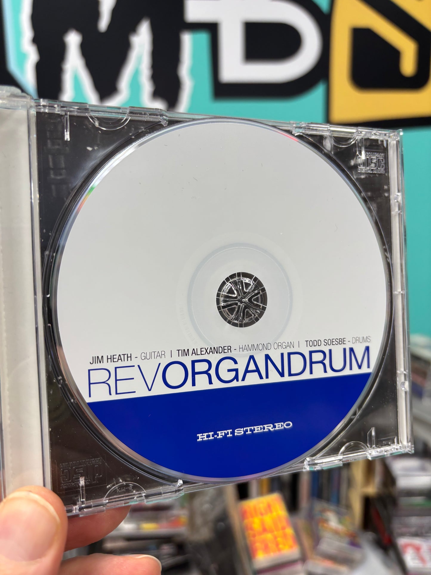 REVORGANDRUM: Hi-Fi Stereo, CD, Only official pressing, Yep Roc Records, US 2007