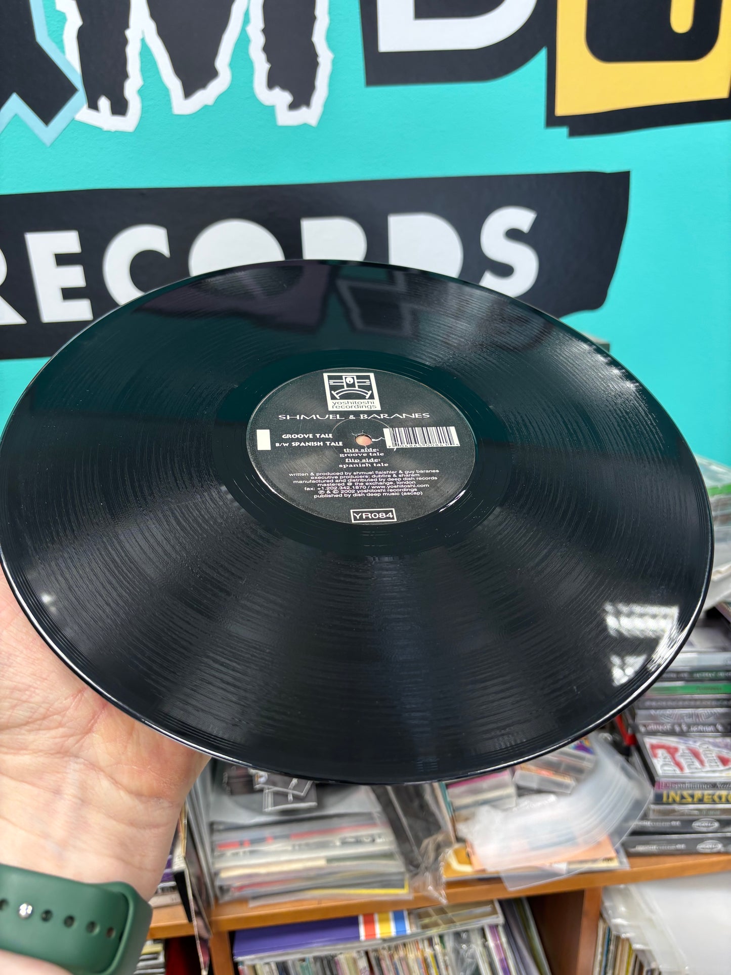 Shmuel & Baranes: Groove Tale/Spanish Tale, 12inch, Only official pressing, Yoshitoshi Recordings, US 2002