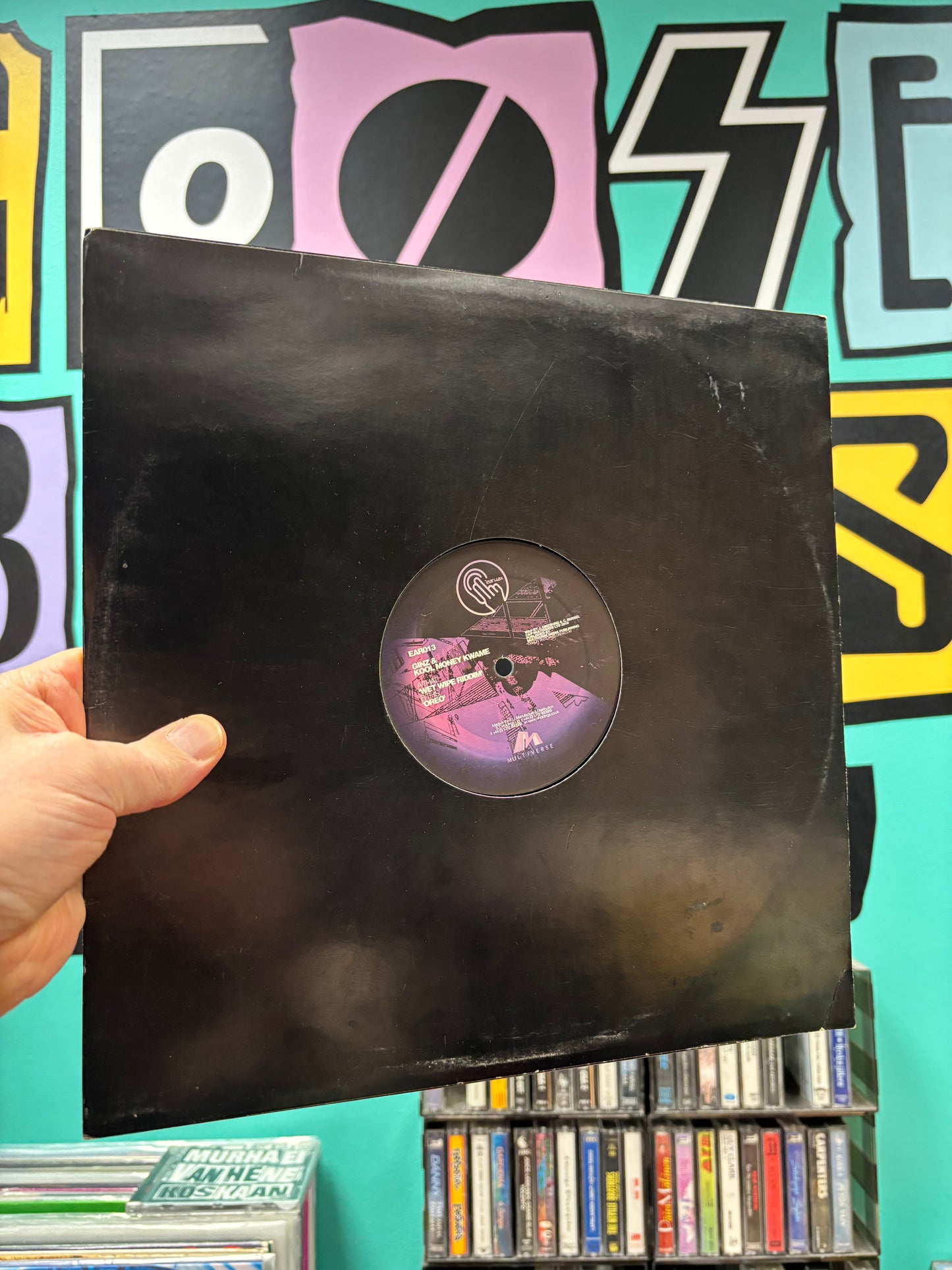 Ginz & Kool Money Kwame: Wet Wipe Riddim, 12inch, Only pressing, Earwax, UK 2010