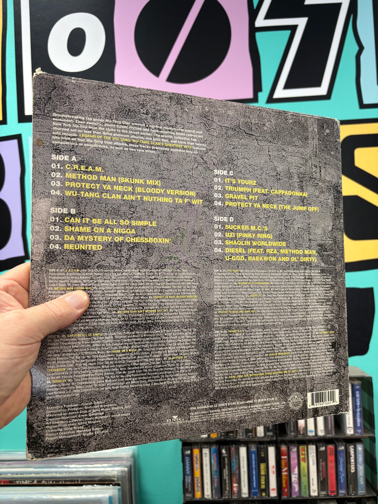 Legend Of The Wu-Tang: Wu-Tang Clan’s Greatest Hits, 2LP, 1st pressing, compilation, BMG, US 2004