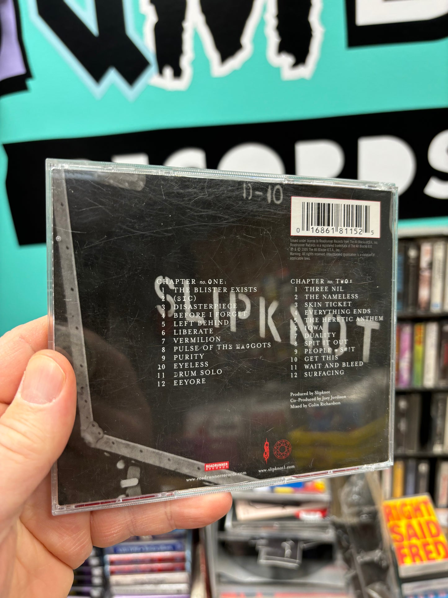 Slipknot 9.0: Live, 2CD, Roadrunner Records, Europe 2005