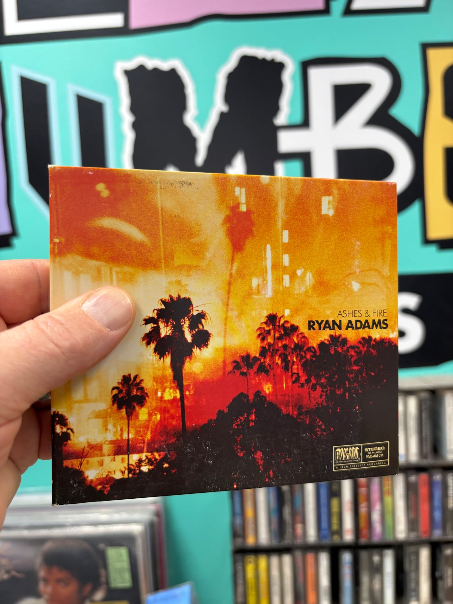Ryan Adams: Ashes & Fire, CD, gatefold, Pax Americana Recordings, Australia 2011