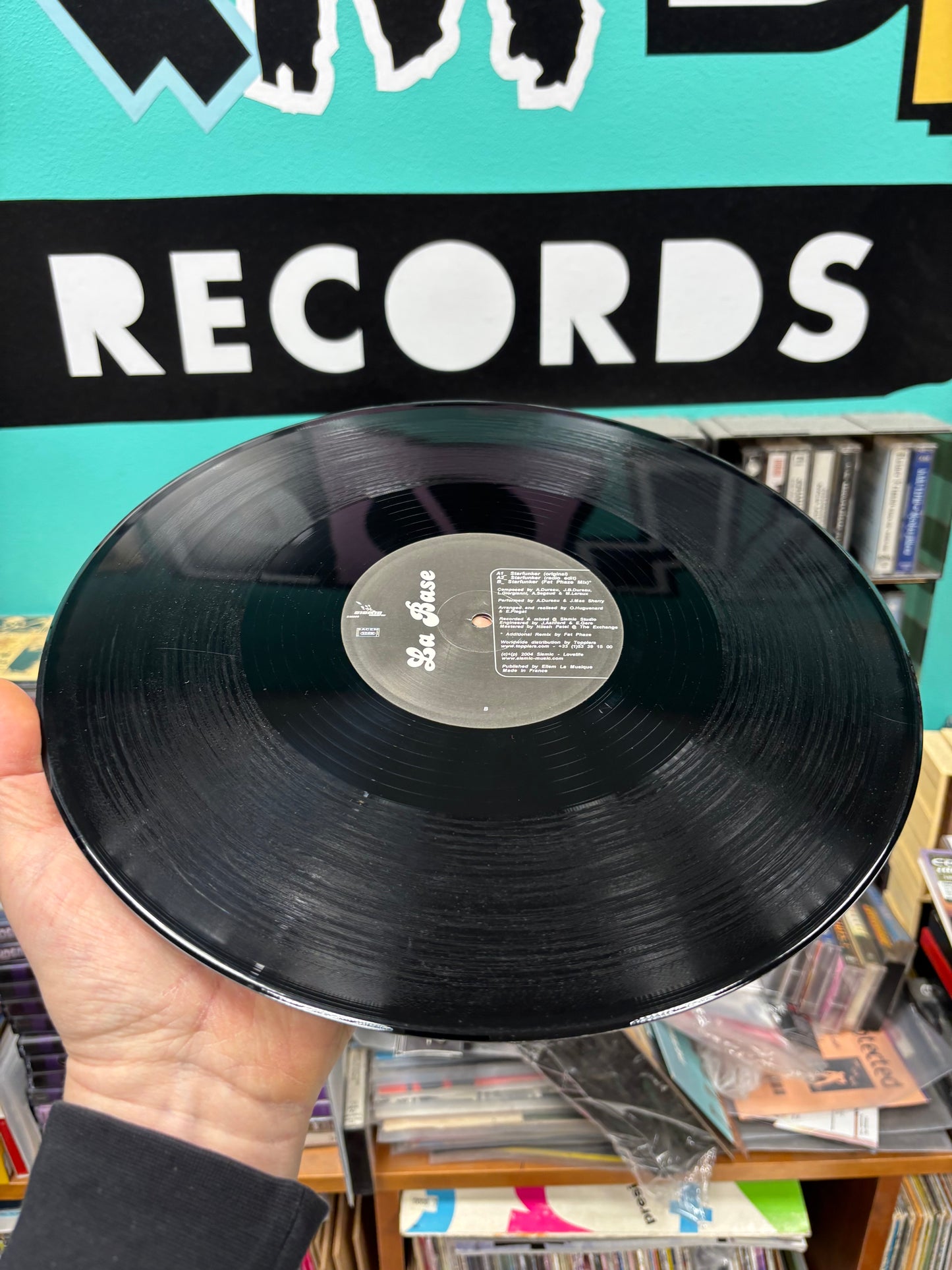 La Base: Starfunker, 12inch, Only official pressing, Sismic Music, France 2004