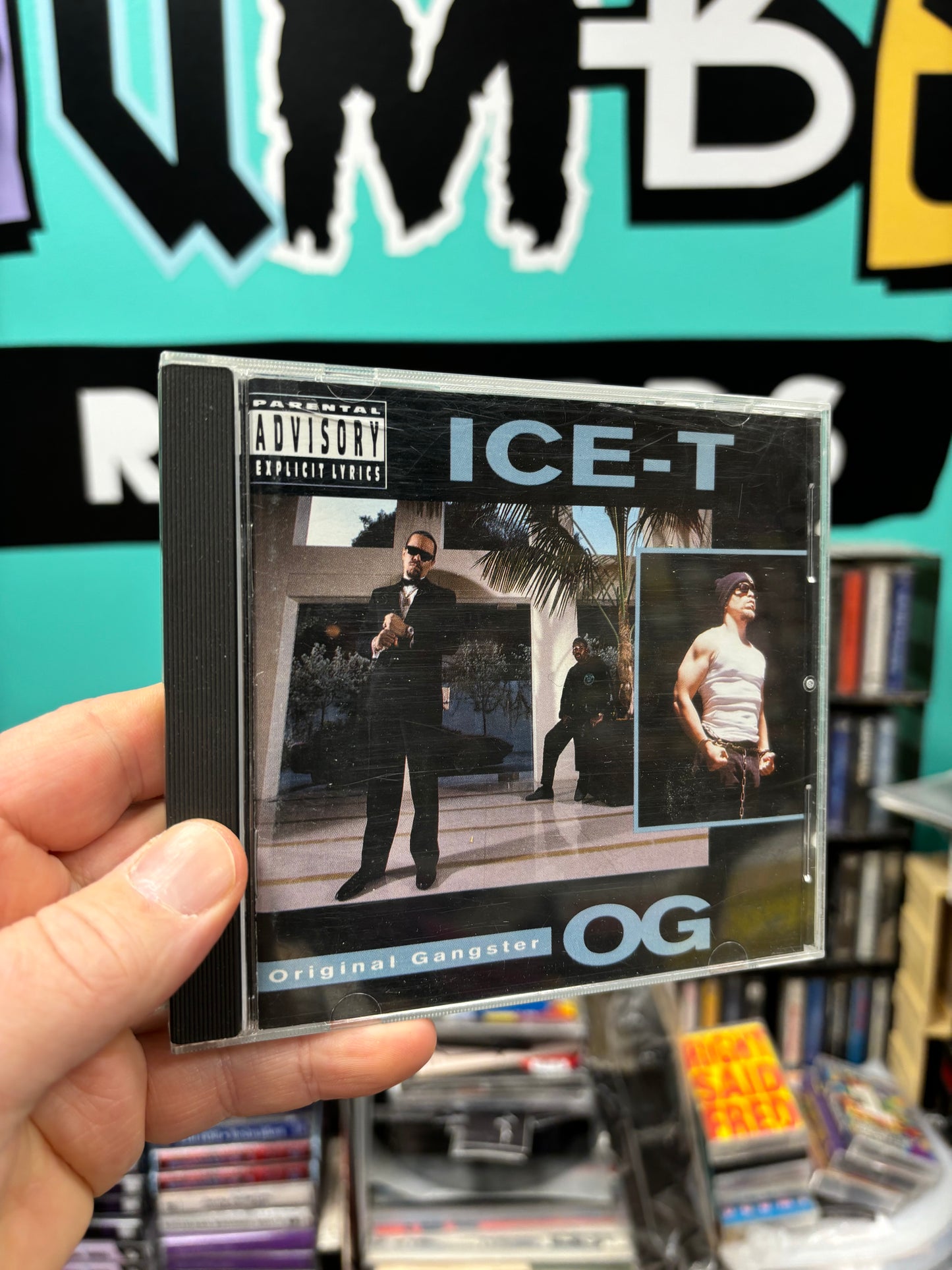 Ice-T: O.G. Original Gangster, CD, repress, Olyphant, Sire, Rhyme $yndicate Records, Warner Bros. Records, US 1994?