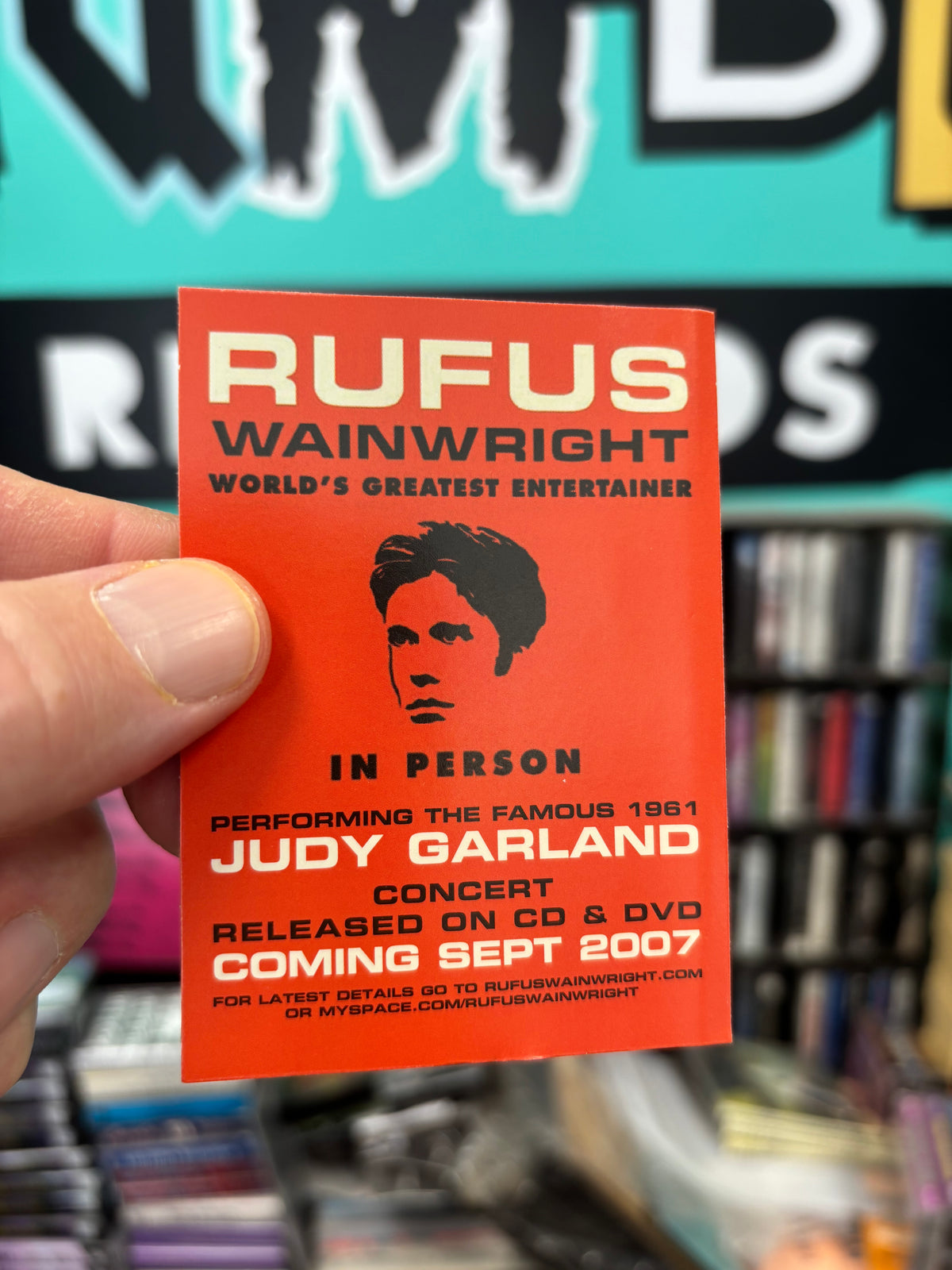 Rufus Wainwright: Release The Stars, CD, Geffen Records, US 2007