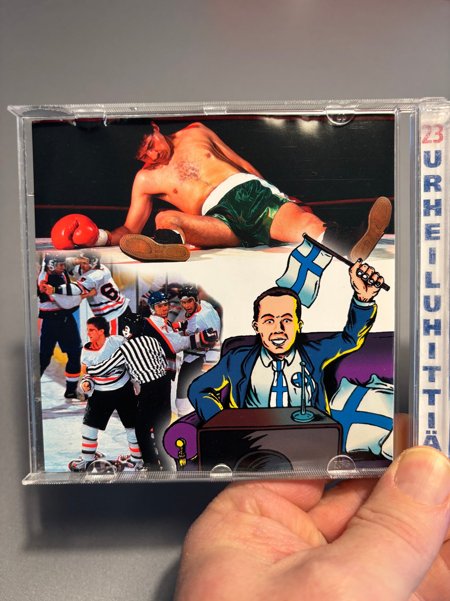 Urheiluhullu, CD, Compilation, Only pressing, AXR, Finland 2002