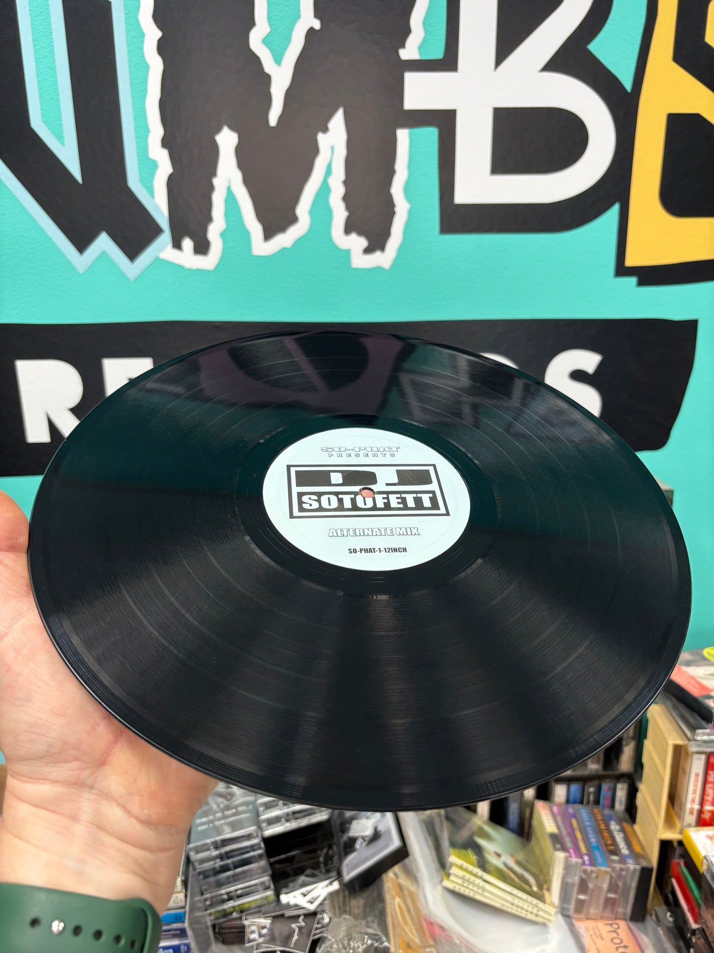 DJ Sotofett: Generic Mix/Alternate Mix, 12inch, Only pressing, SO-PHAT, Germany 2016
