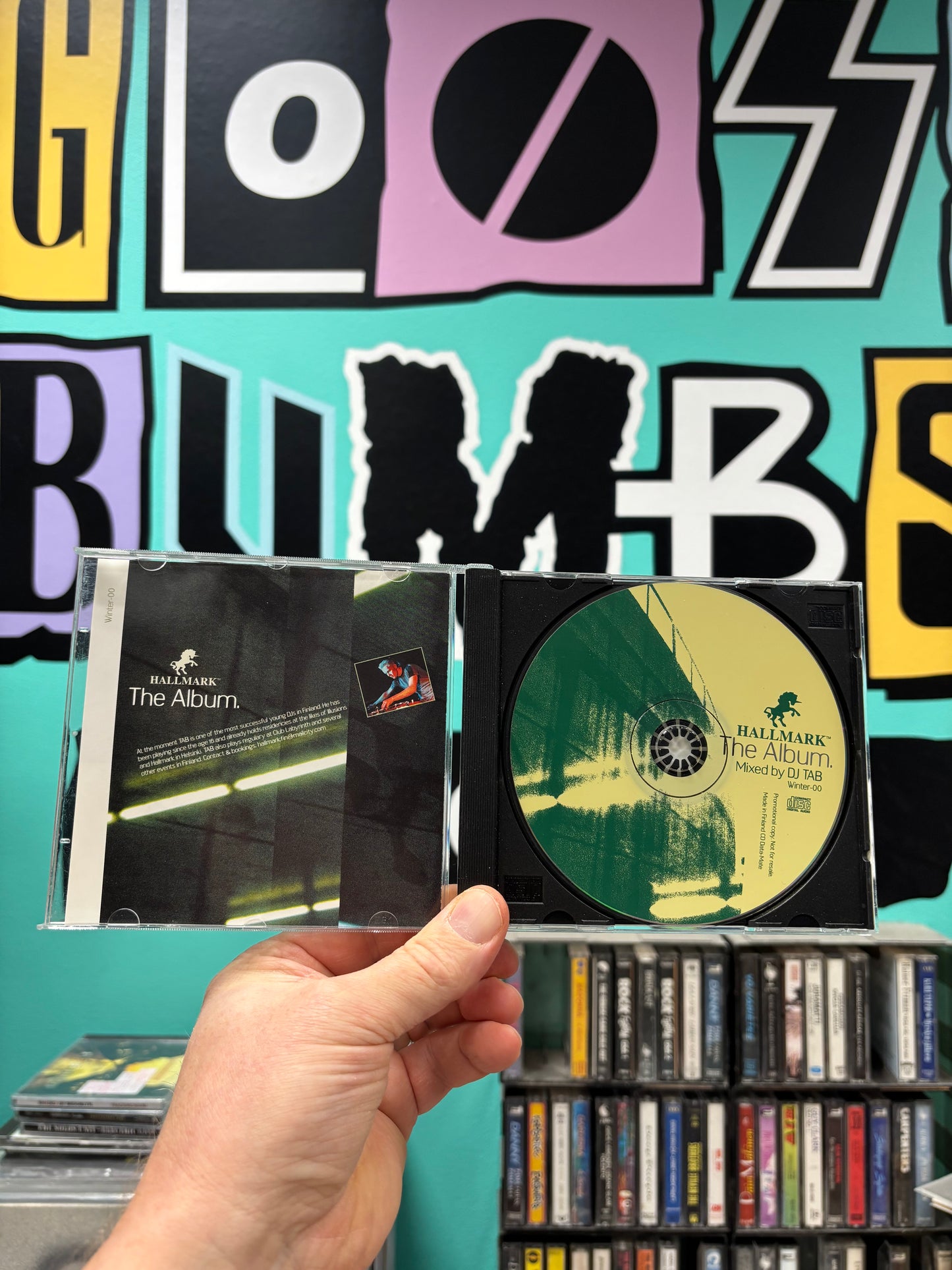 DJ Tab: Hallmark The Album, CD, Only pressing, Mixed, Promo, Not On Label, Finland 2000