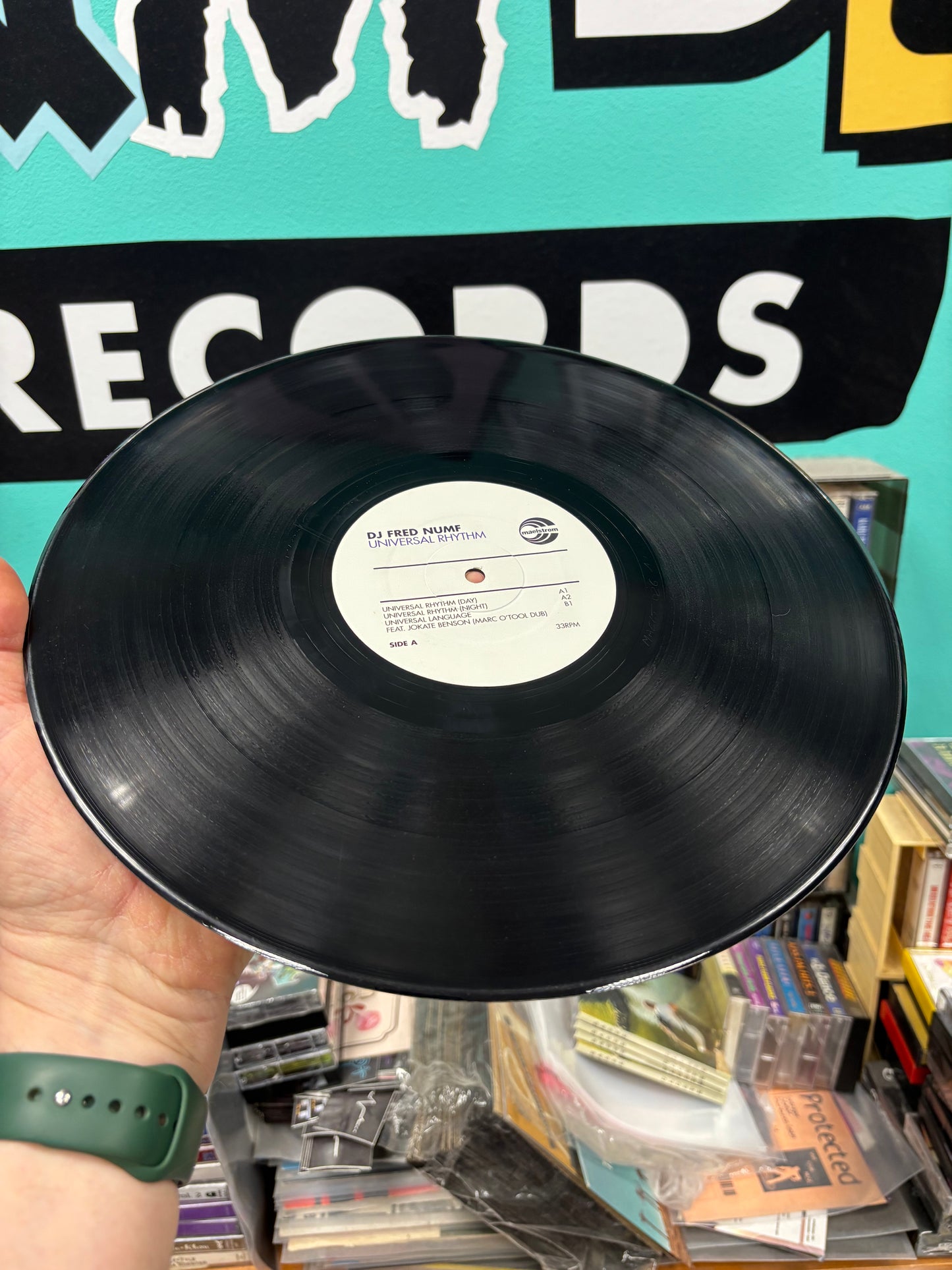 DJ Fred Numf: Universal Rhythm, 12inch, Only official pressing, Maelstrom Records, UK 2003