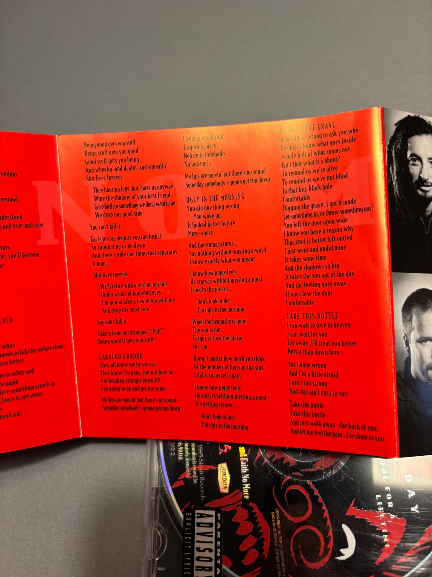 Faith No More: King For A Day Fool For A Lifetime, CD, reissue, Warner Bros. Records, Slash, UK & Europe 2003