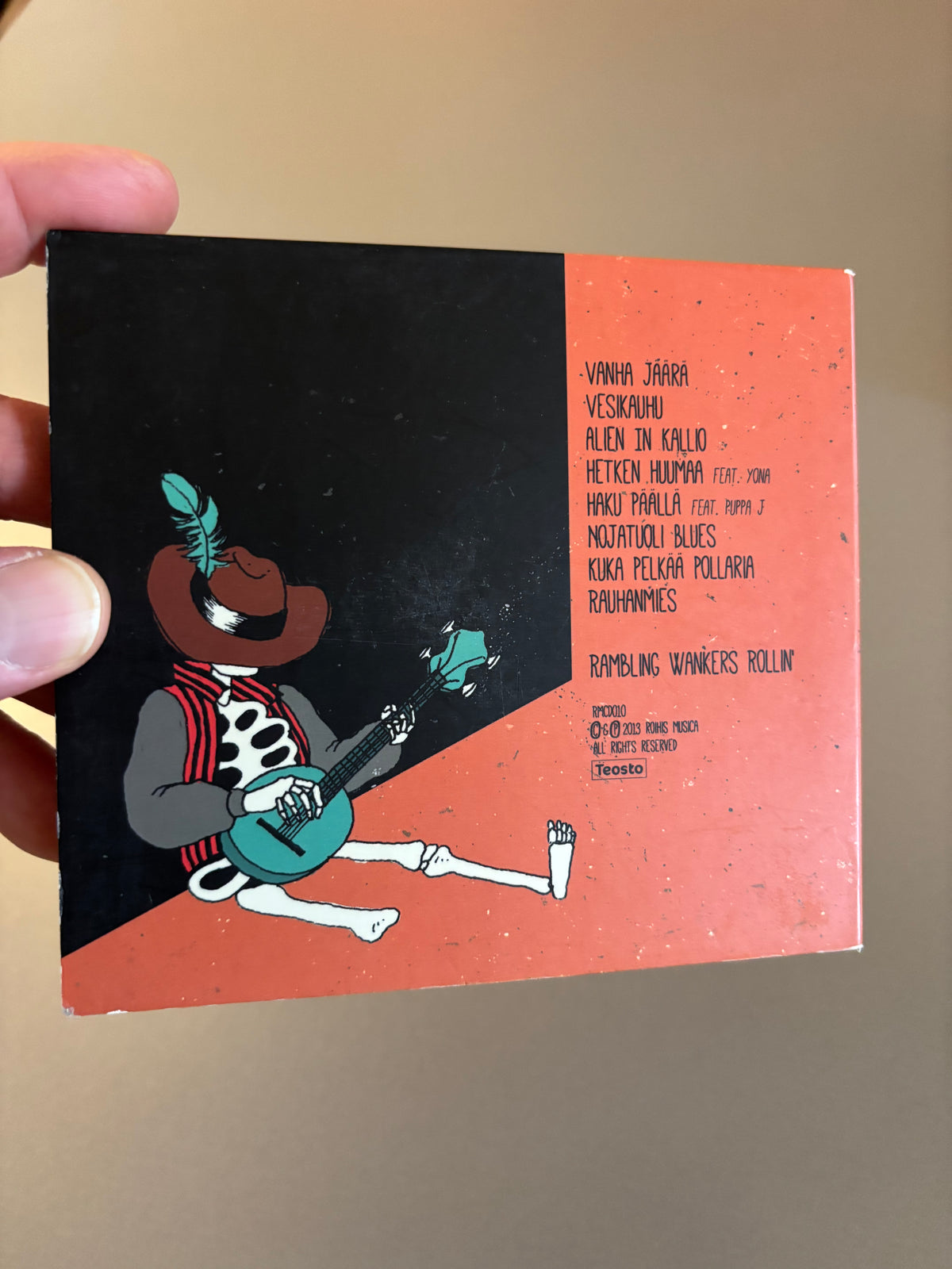 Pitkäsen Matti Ja Heidän Alhaisuutensa, CD, Only CD pressing, Roihis Musica, Finland 2013