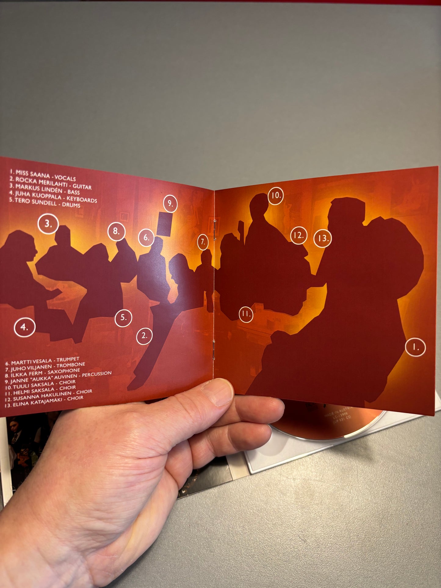 Miss Saana & The Missionaries: Yes, We Are!, CD, Only pressing, Jupiter, Finland 2009