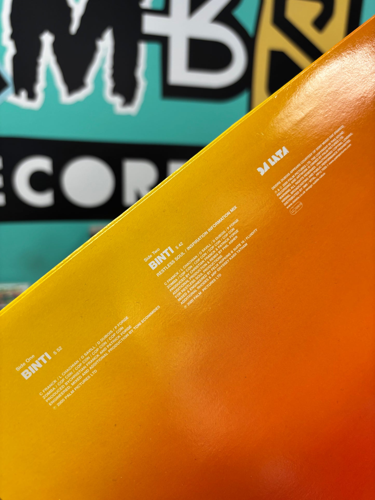 Da Lata: Binti, 12inch, Only official pressing, Palm Pictures, US 2002