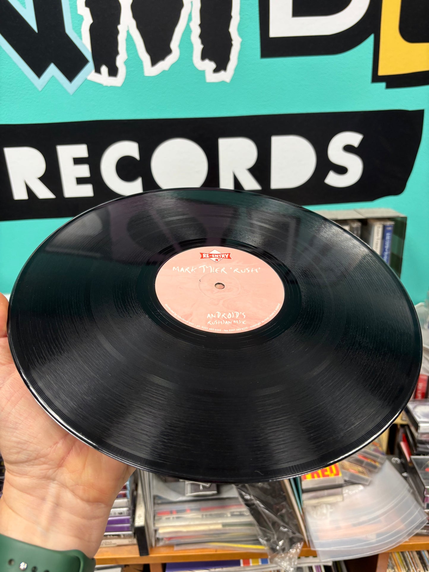 Mark Tyler: The City/Rush (Remixes), 12inch, Only pressing, Re-Entry, UK 2001