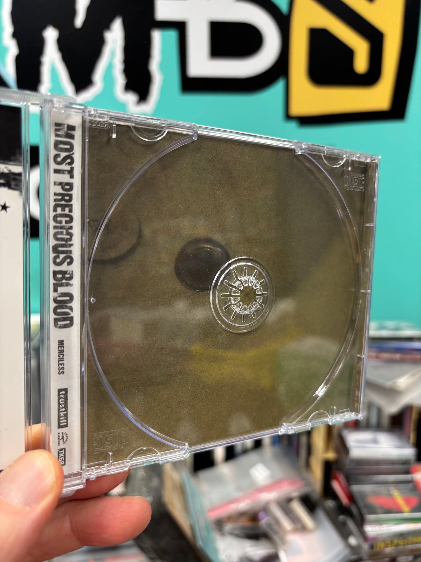 Most Precious Blood: Merikeskus, CD, 1st pressing, Trustkill Records, US 2005