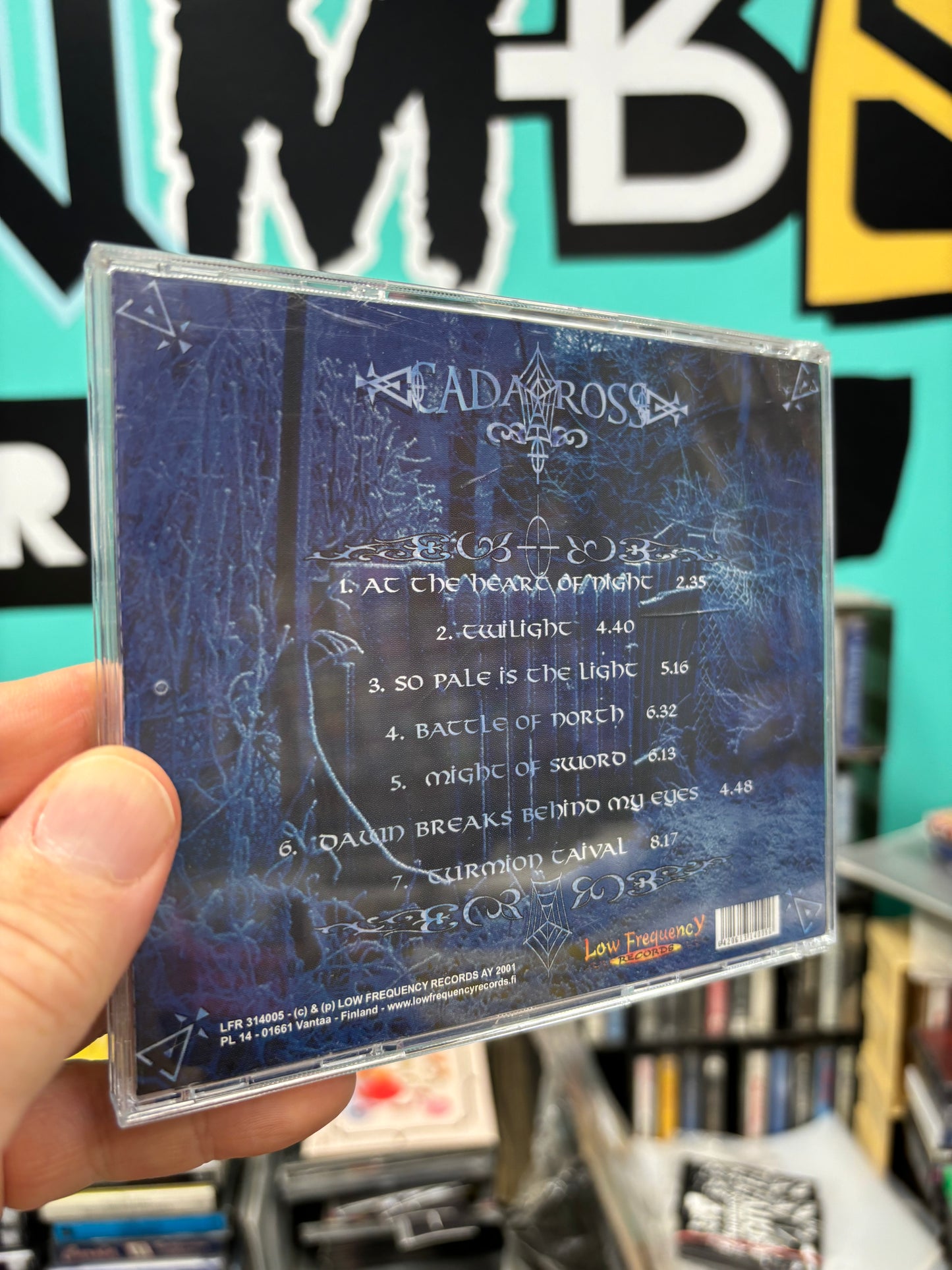 Cadacross: So Pale Is The Light, 1st pressing, Low Frequency Records, Finland 2001