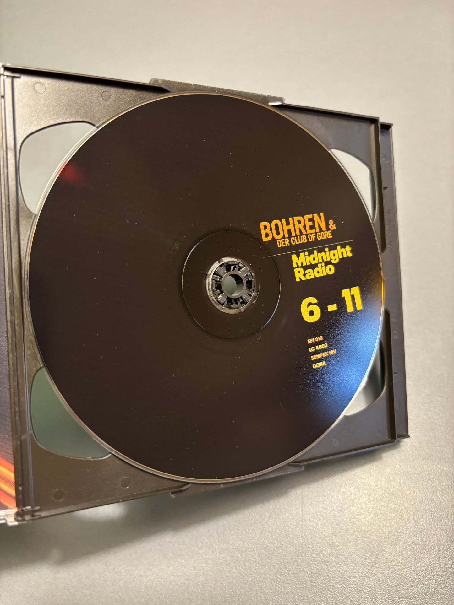 Bohren & Der Club Of Gore, 2CD, 1st pressing, Epistrophy, Germany 1997