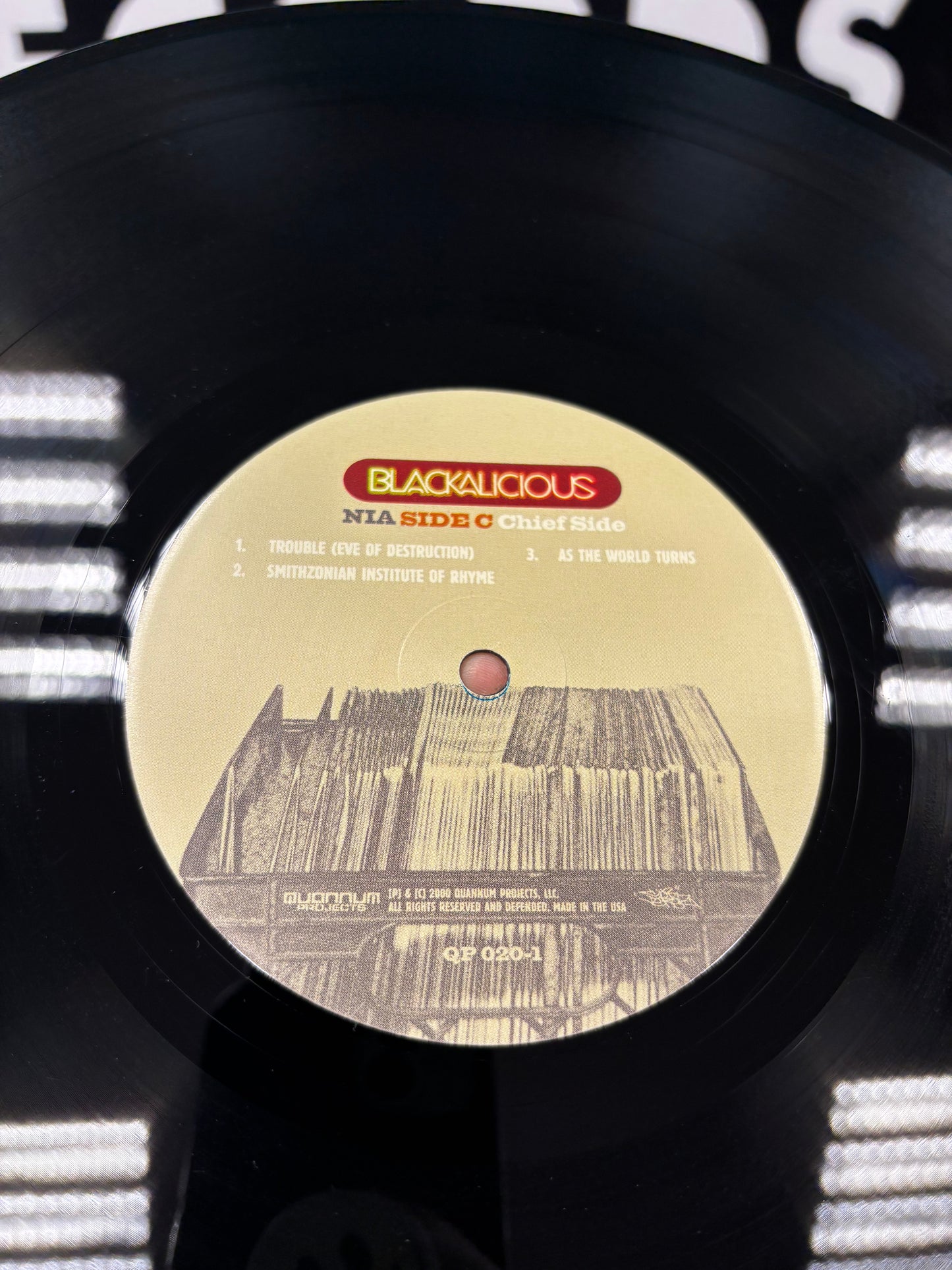 Blackalicious: Nia, 2LP, US 1st pressing, gatefold, Quannum Projects, Sub Verse Music, US 2000
