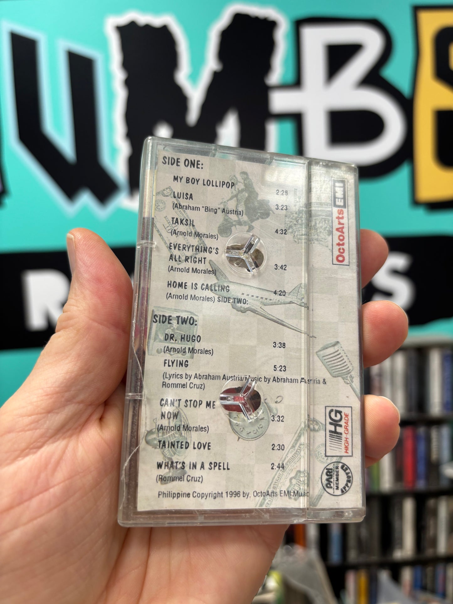 Put3ska: Manila’s Finest, C-cassette, 1st pressing, Only cassette pressing, OctoArts, EMI, Philippines 1996