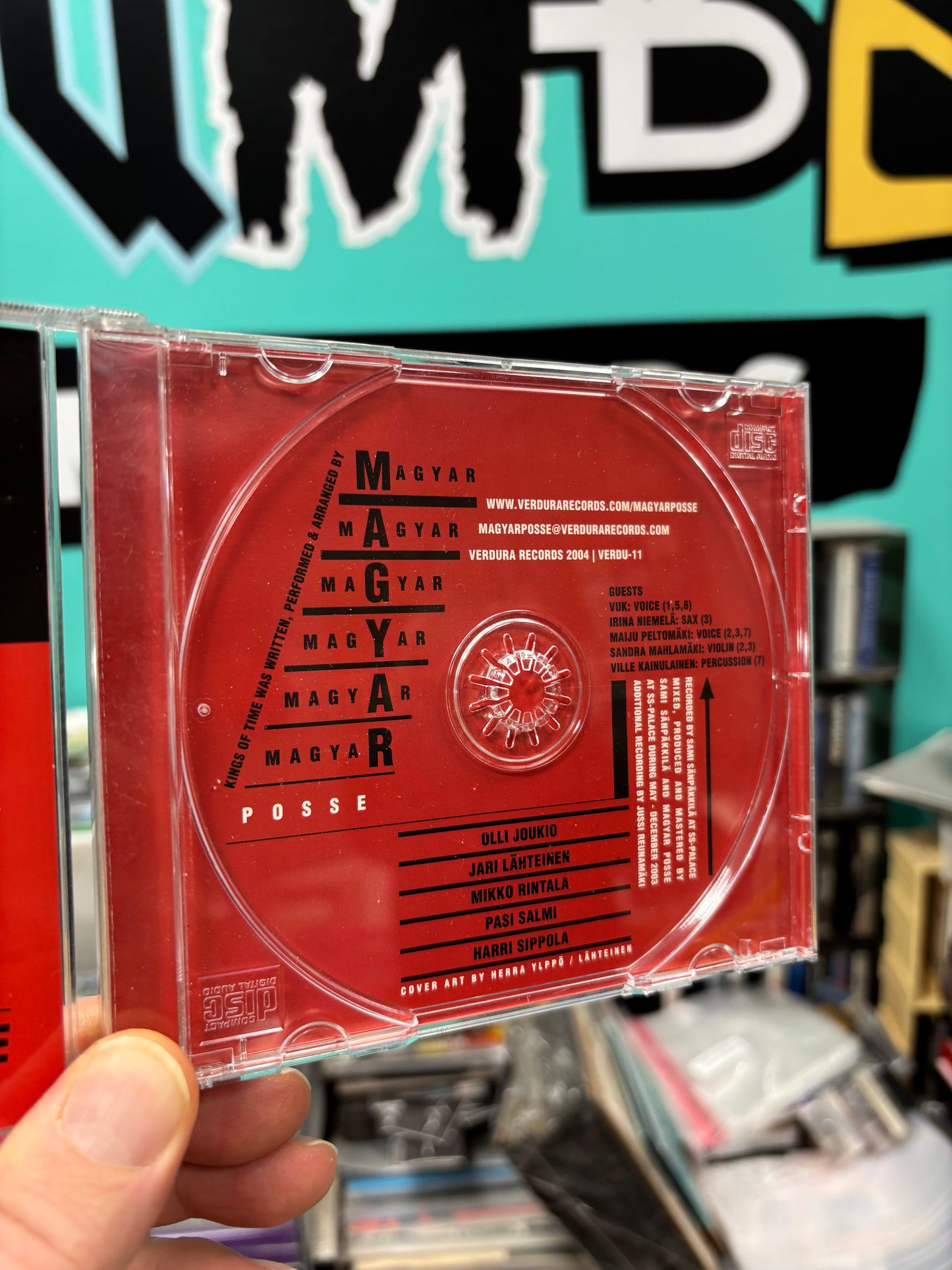 Magyar Posse: Kings Of Time, CD, 1st pressing, Verdura, Finland 2004