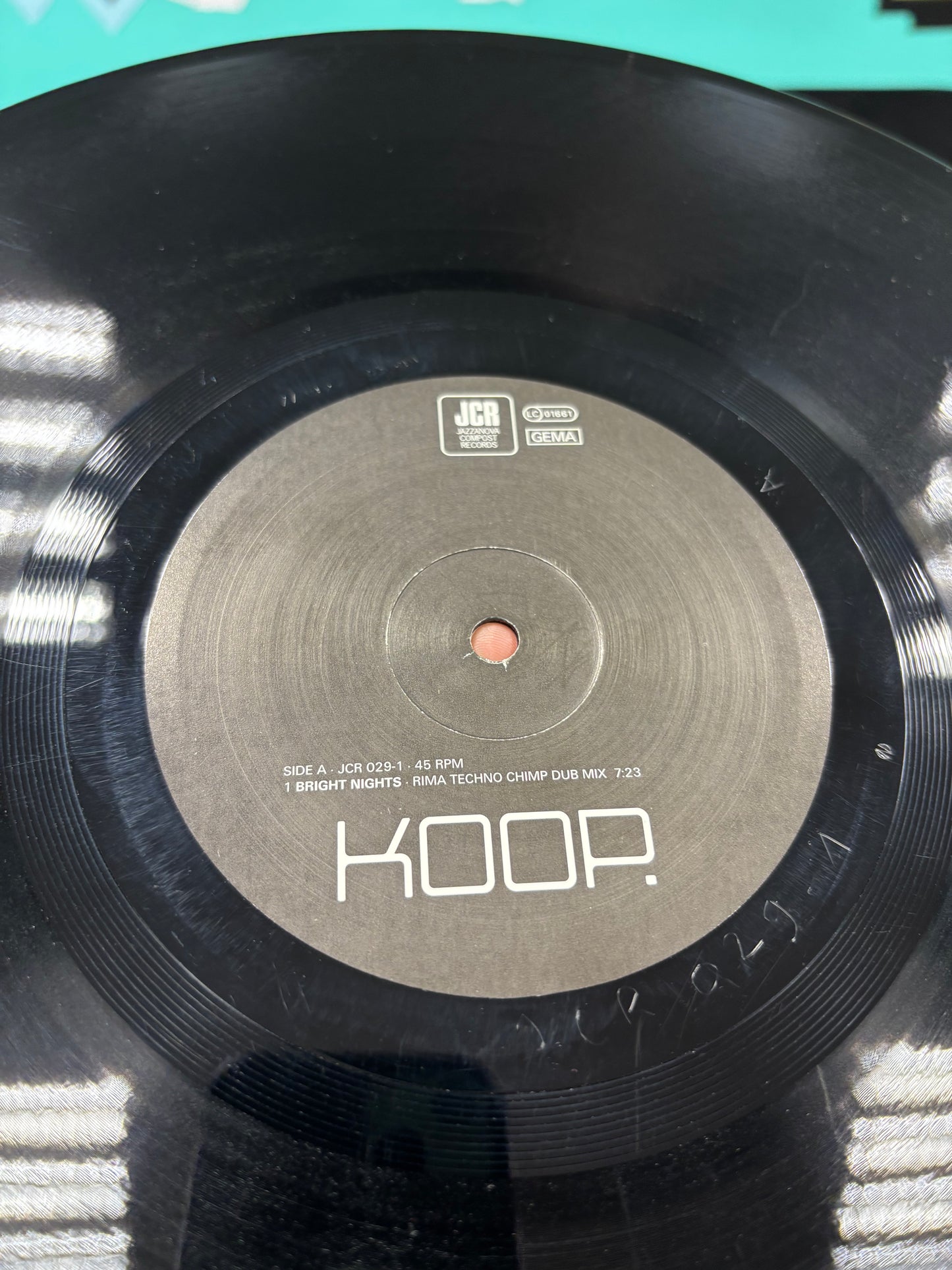 Koop: Bright Nights, 12inch, Only pressing, Jazzanova Compost Records, Germany 2001