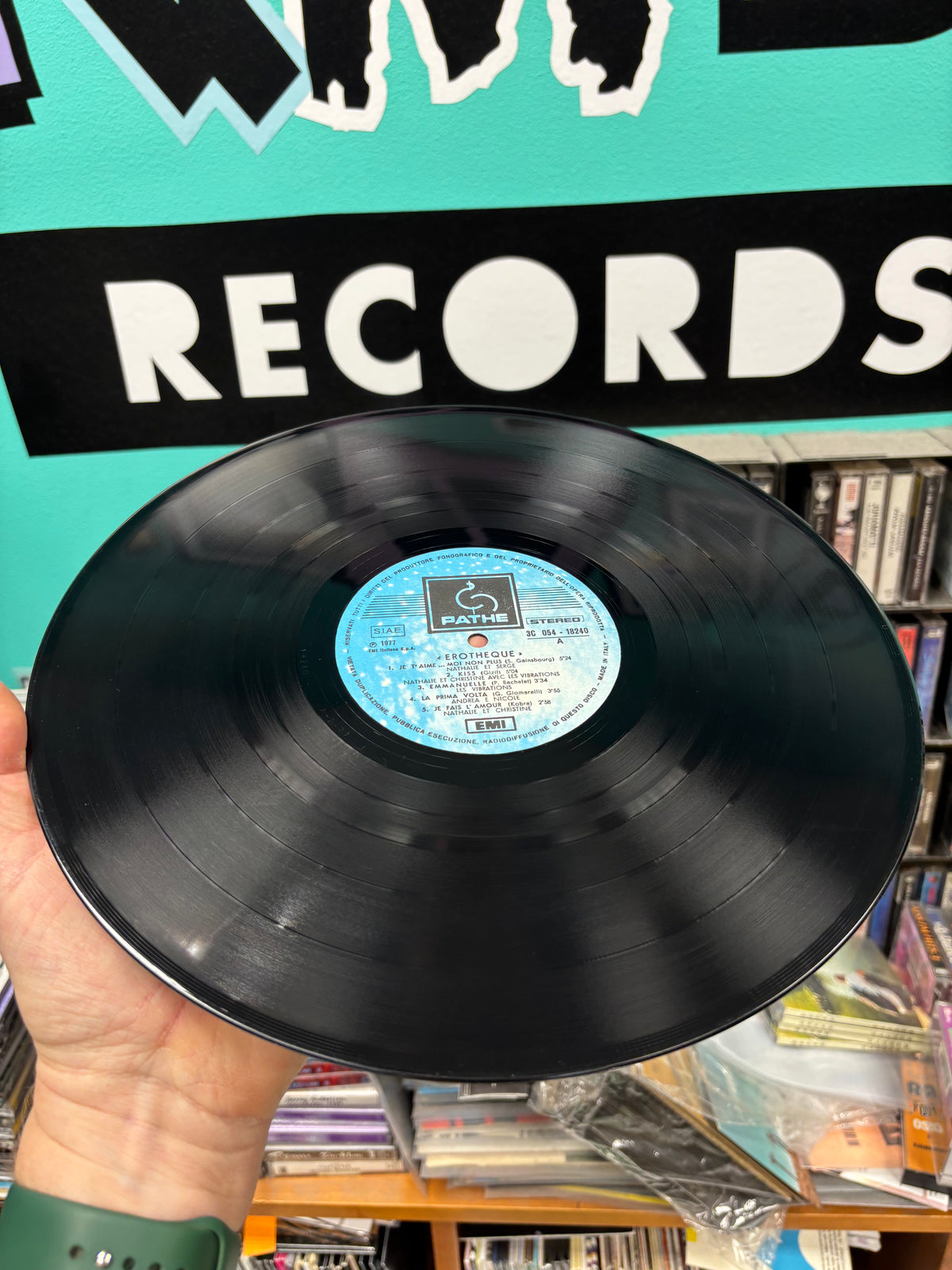 Erotheque, LP, compilation, Pathé, EMI, Italy 1977