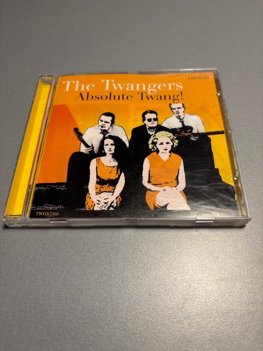 The Twangers: Absolute Twang!, CD, Only pressing, Twangsville Productions, Finland 2004